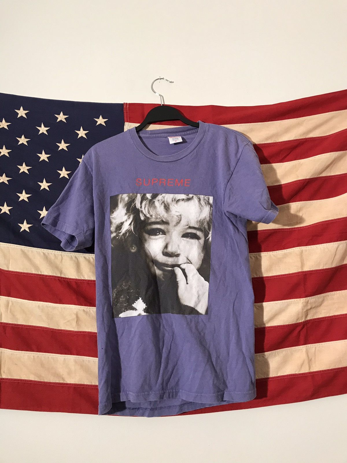 Supreme Supreme Cry Baby Tee (purple) | Grailed