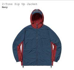 Supreme 2 Tone Zip Up Jacket | Grailed