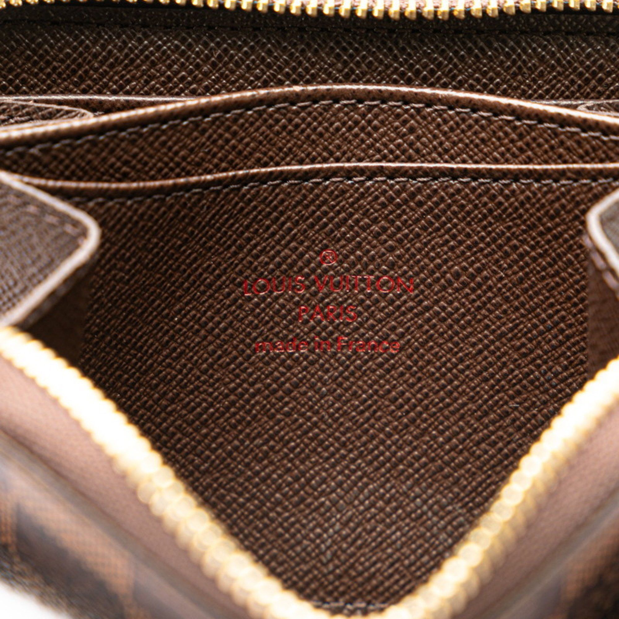 Louis Vuitton Louis Vuitton Damier Zippy Coin Purse Case N63070 Brown PVC Leather Women's LOUIS VUITTON Size ONE SIZE - 6 Thumbnail