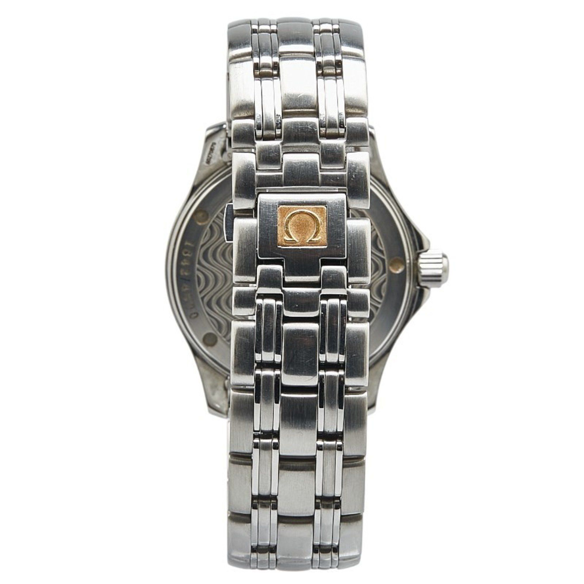 Omega OMEGA Seamaster 120m Jacques Mayol 1998 Watch 2506.70 Automatic Green Dial Stainless Steel Men's Size ONE SIZE - 4 Thumbnail