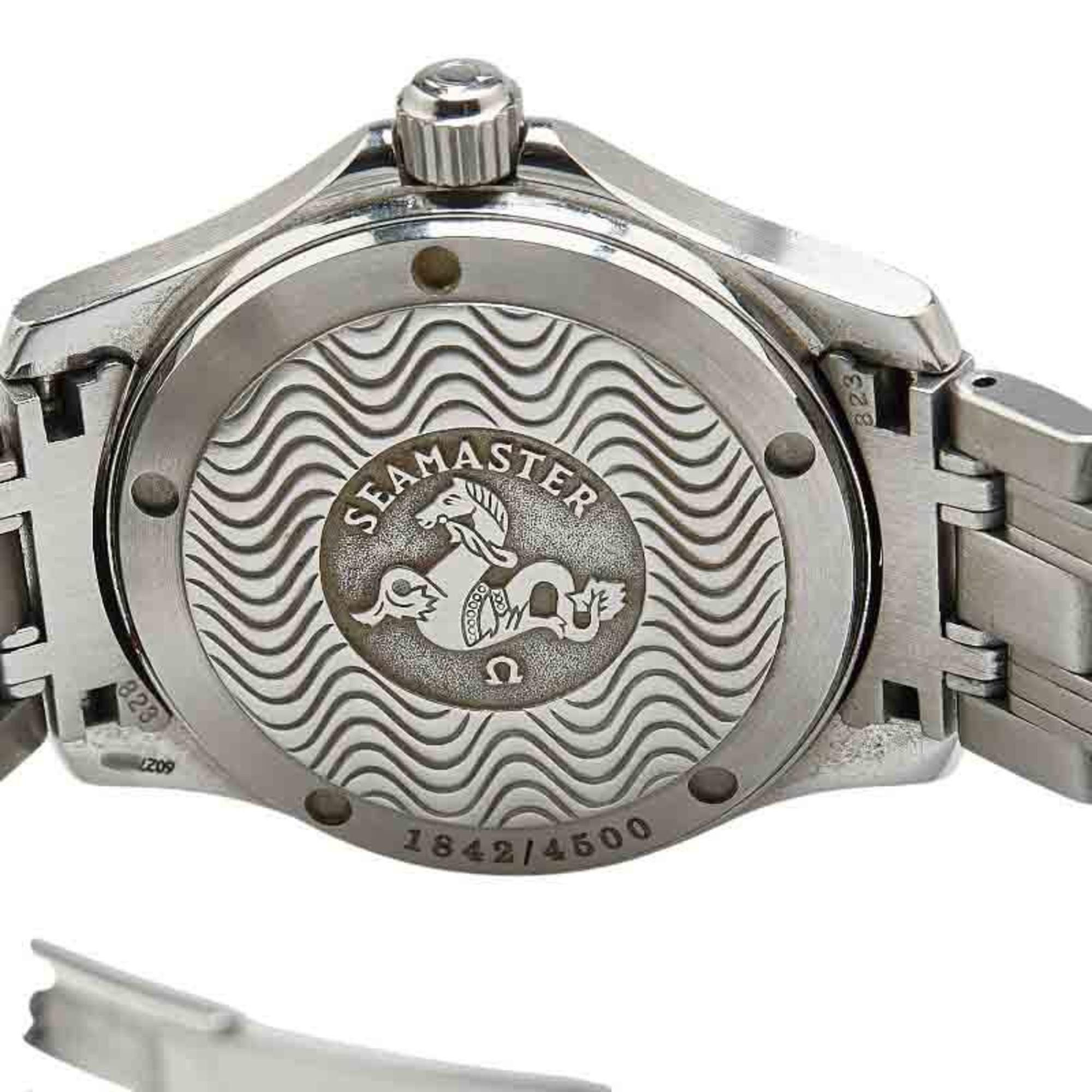 Omega OMEGA Seamaster 120m Jacques Mayol 1998 Watch 2506.70 Automatic Green Dial Stainless Steel Men's Size ONE SIZE - 7 Thumbnail