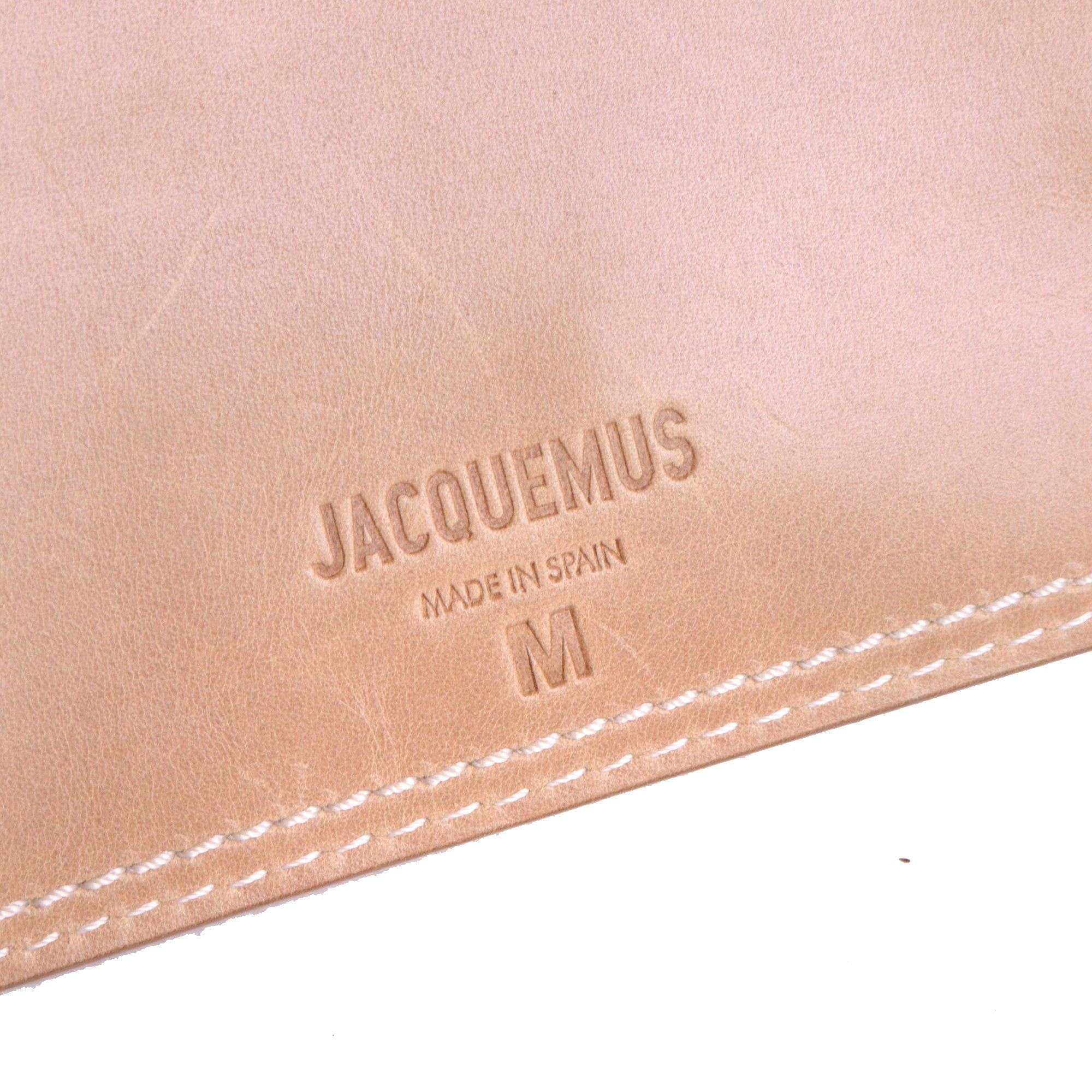 Jacquemus JACQUEMUS - The Jacquemus belt holder in smooth brown leather (M) Size ONE SIZE - 4 Thumbnail