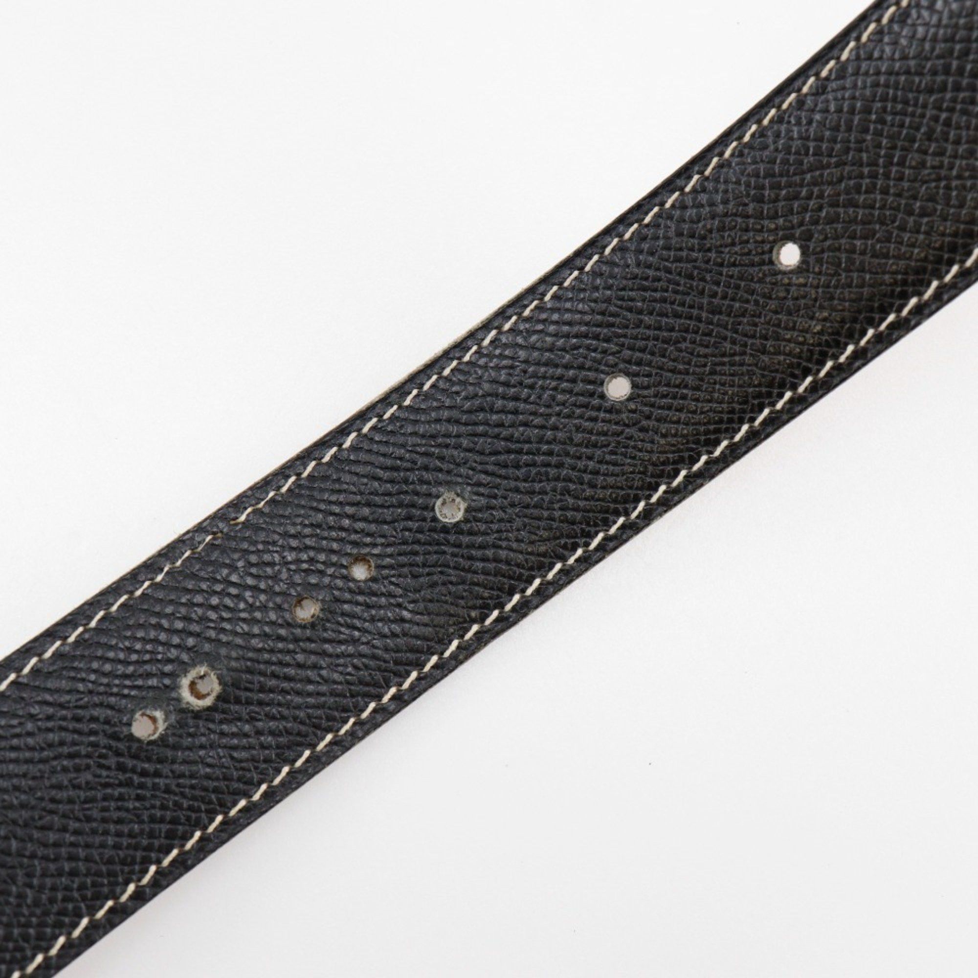 Hermes HERMES H Belt 90 Constance Reversible Leather 2001 Brown/Black □E Men's Size ONE SIZE - 7 Thumbnail