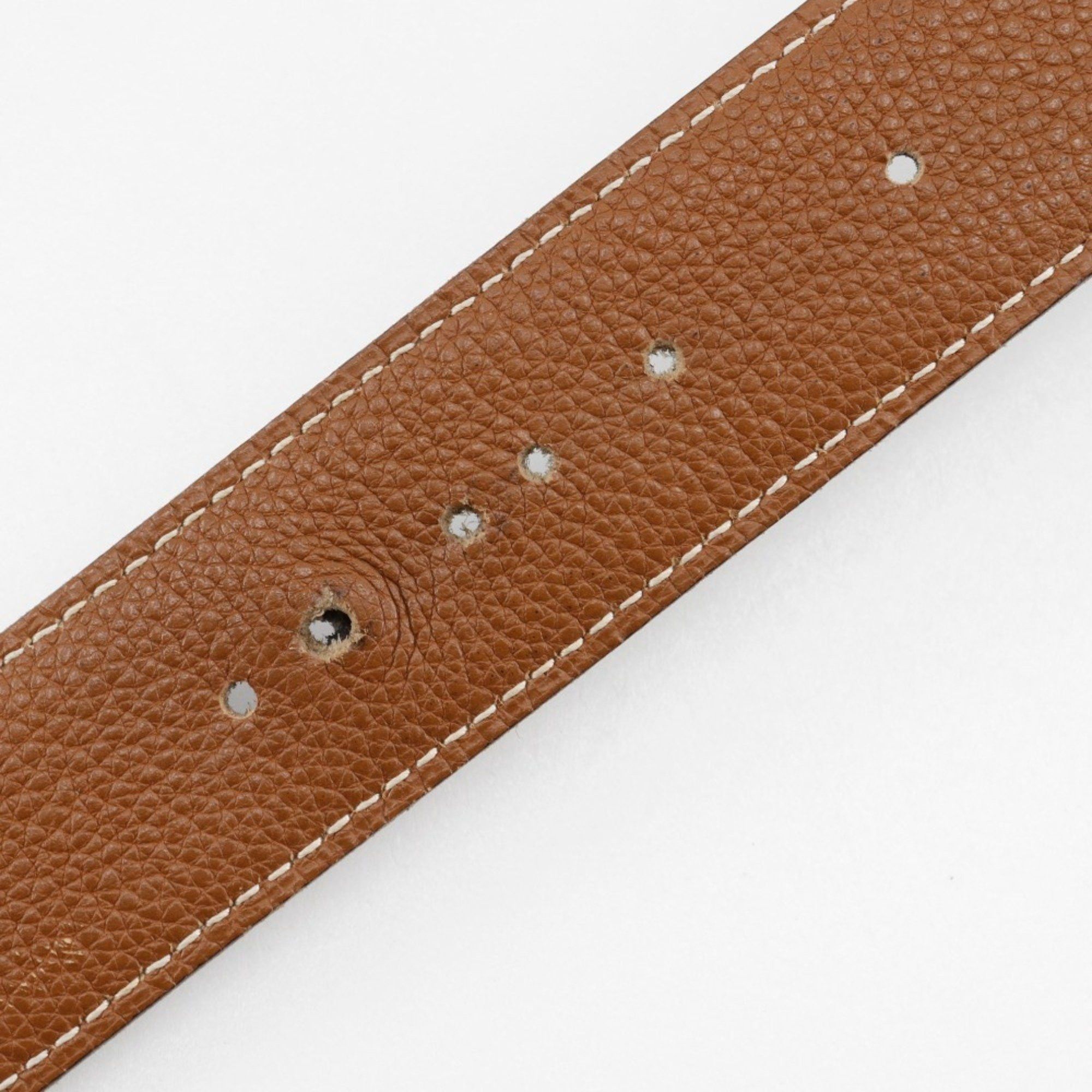 Hermes HERMES H Belt 90 Constance Reversible Leather 2001 Brown/Black □E Men's Size ONE SIZE - 6 Thumbnail