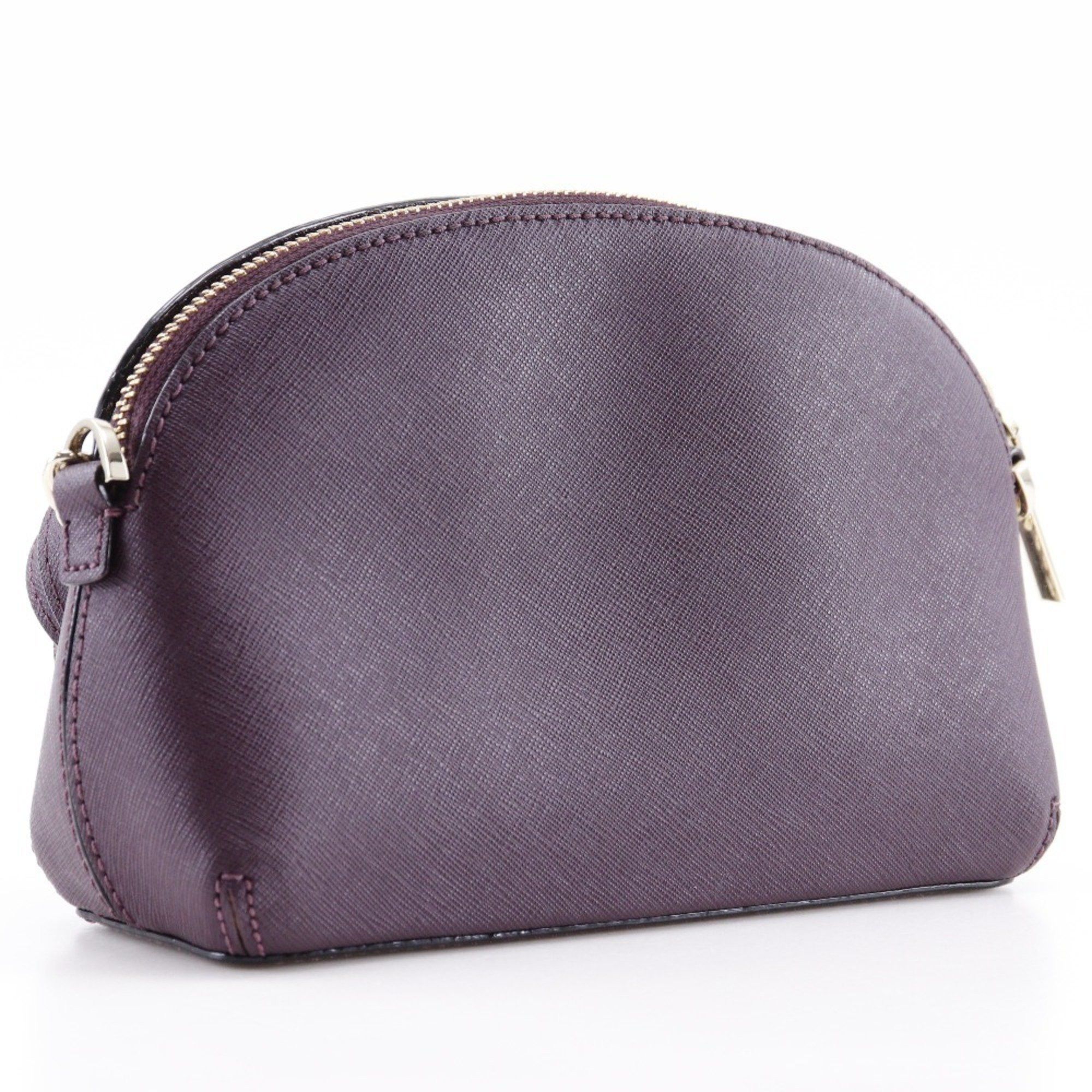 Kate Spade Kate Spade Cameron Street Hilly Shoulder Bag Leather Made in China Wine Red Women's Size ONE SIZE - 3 Thumbnail
