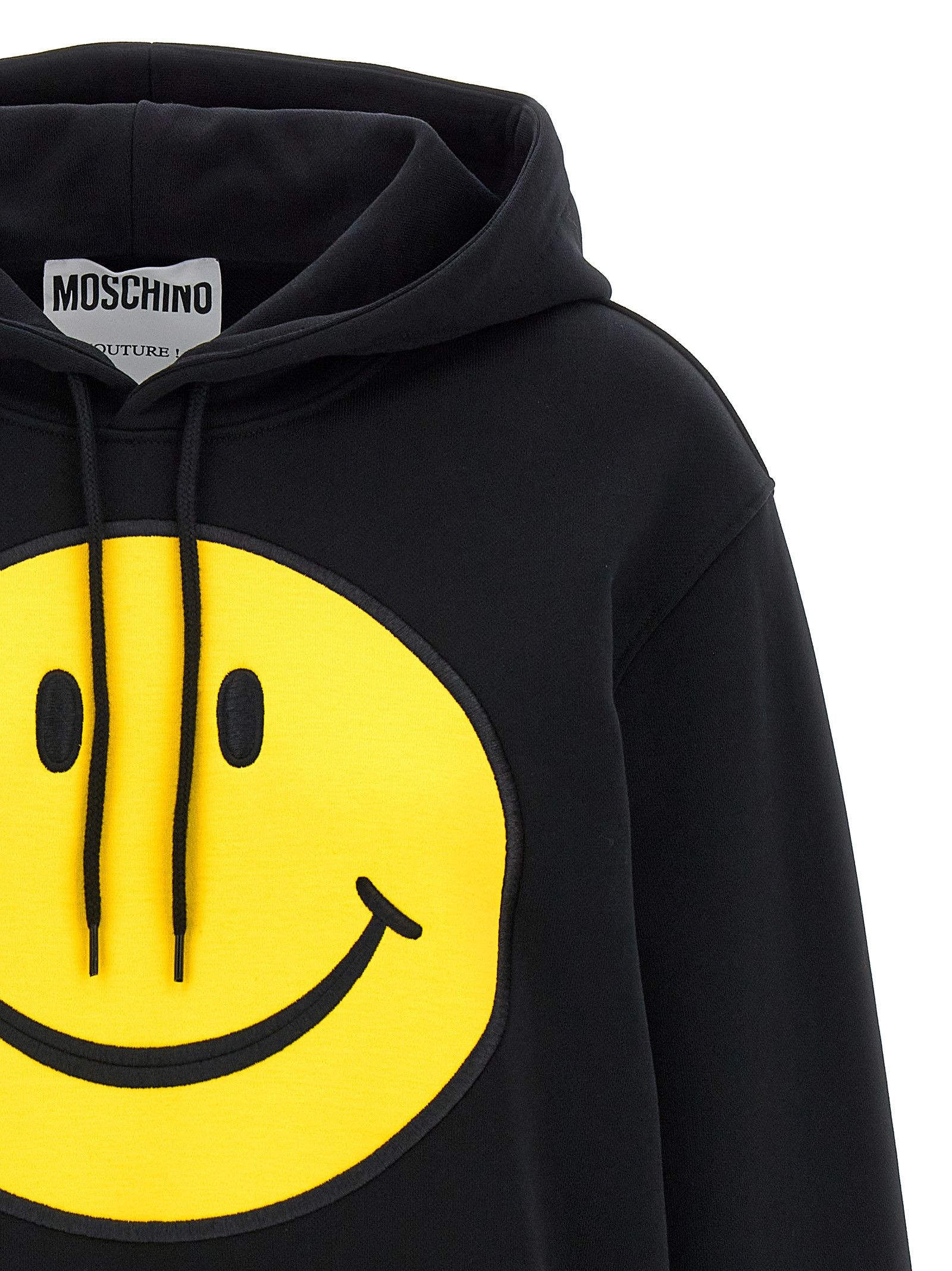 Moschino 'Smiley' Hoodie Size XXS / US 00 / IT 34 - 3 Thumbnail