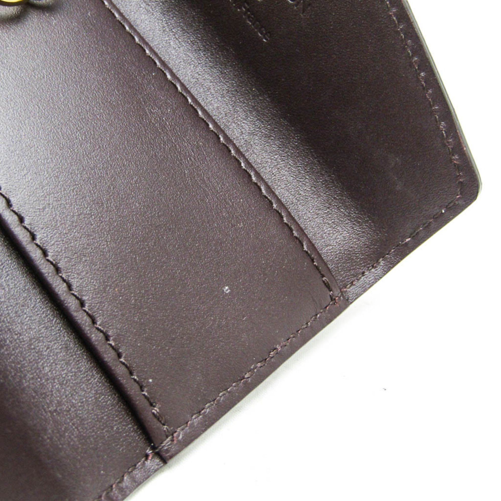 Louis Vuitton Multiclés 4 Brown Patent Leather Wallet (Pre-Owned) Size ONE SIZE - 10 Thumbnail