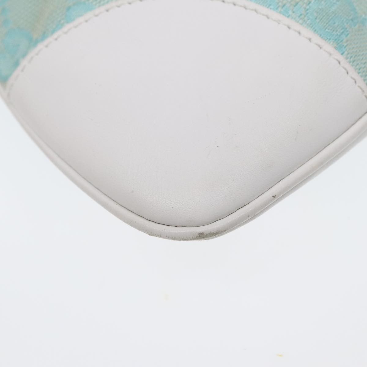 Gucci Jackie Blue Canvas Shoulder Bag (Pre-Owned) Size ONE SIZE - 12 Thumbnail