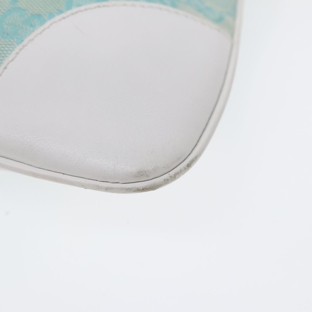Gucci Jackie Blue Canvas Shoulder Bag (Pre-Owned) Size ONE SIZE - 9 Thumbnail