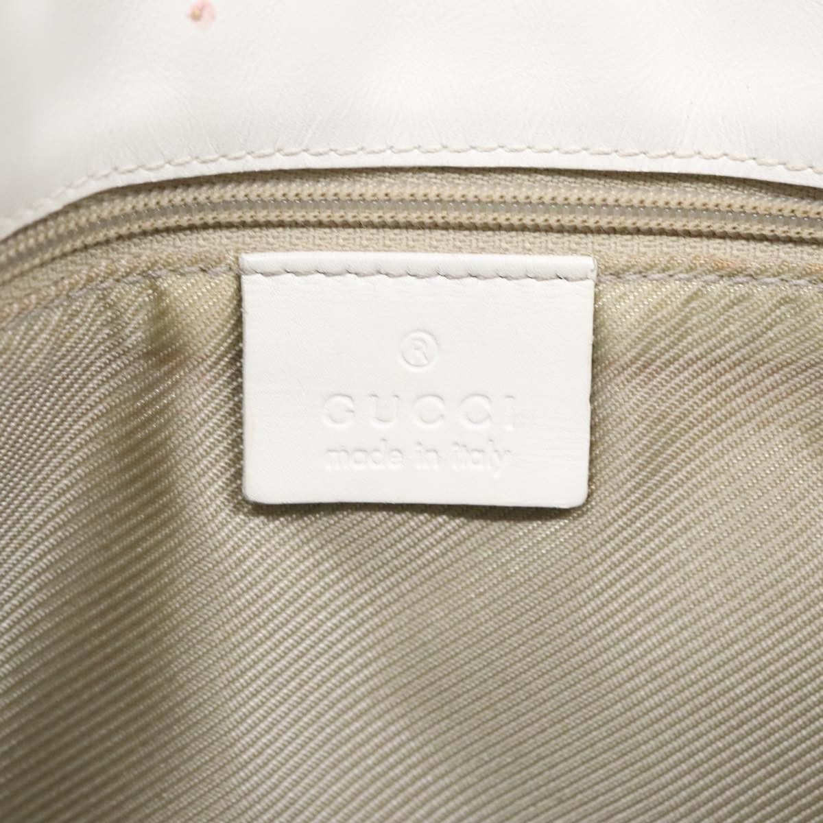 Gucci Jackie Blue Canvas Shoulder Bag (Pre-Owned) Size ONE SIZE - 14 Thumbnail