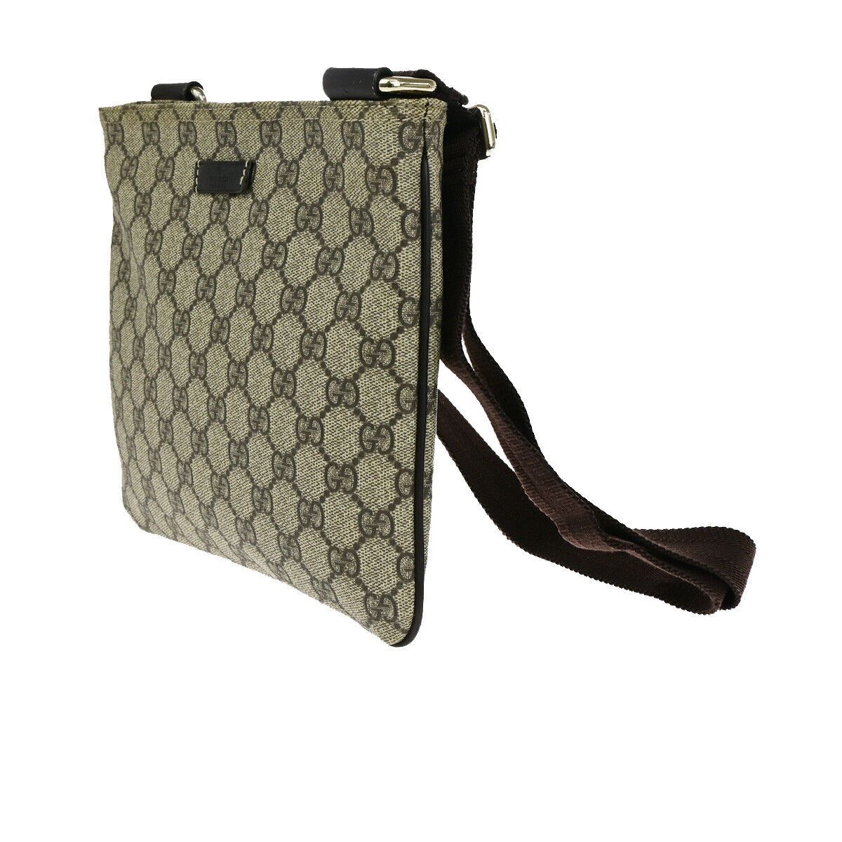 Gucci Beige Canvas Handbag (Pre-Owned) Size ONE SIZE - 11 Thumbnail