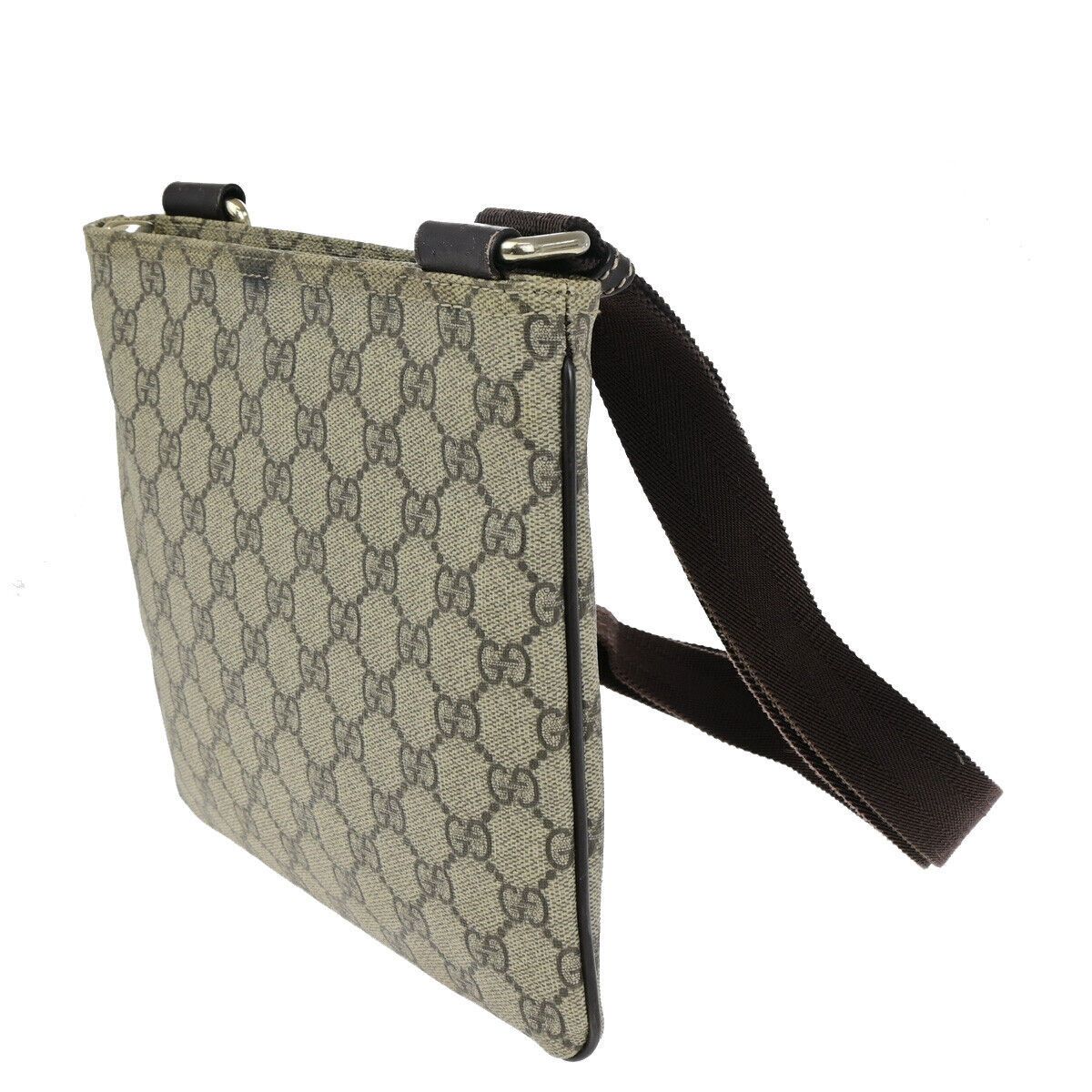 Gucci Beige Canvas Handbag (Pre-Owned) Size ONE SIZE - 3 Thumbnail