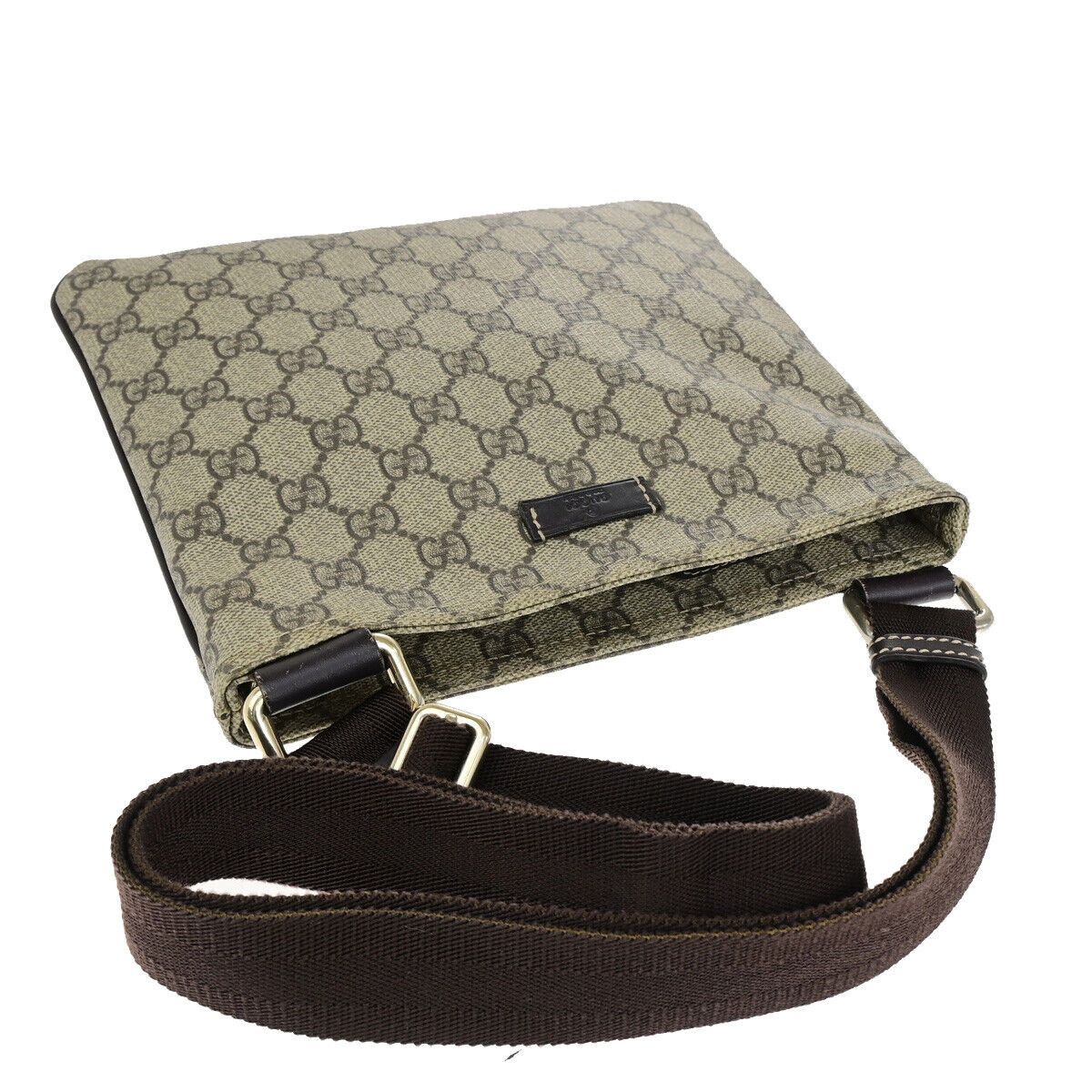 Gucci Beige Canvas Handbag (Pre-Owned) Size ONE SIZE - 4 Thumbnail