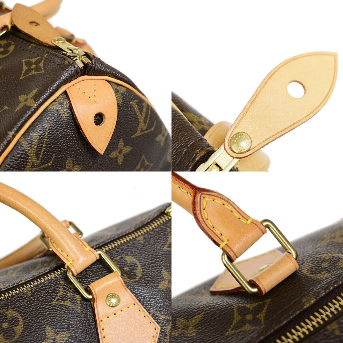 Louis Vuitton Speedy 30 Brown Canvas Handbag (Pre-Owned) Size ONE SIZE - 7 Thumbnail