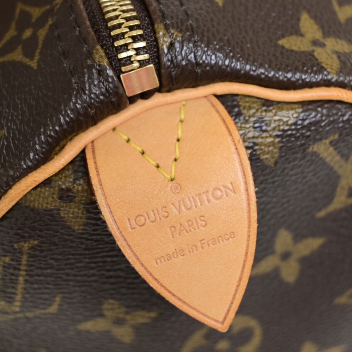 Louis Vuitton Speedy 30 Brown Canvas Handbag (Pre-Owned) Size ONE SIZE - 10 Thumbnail