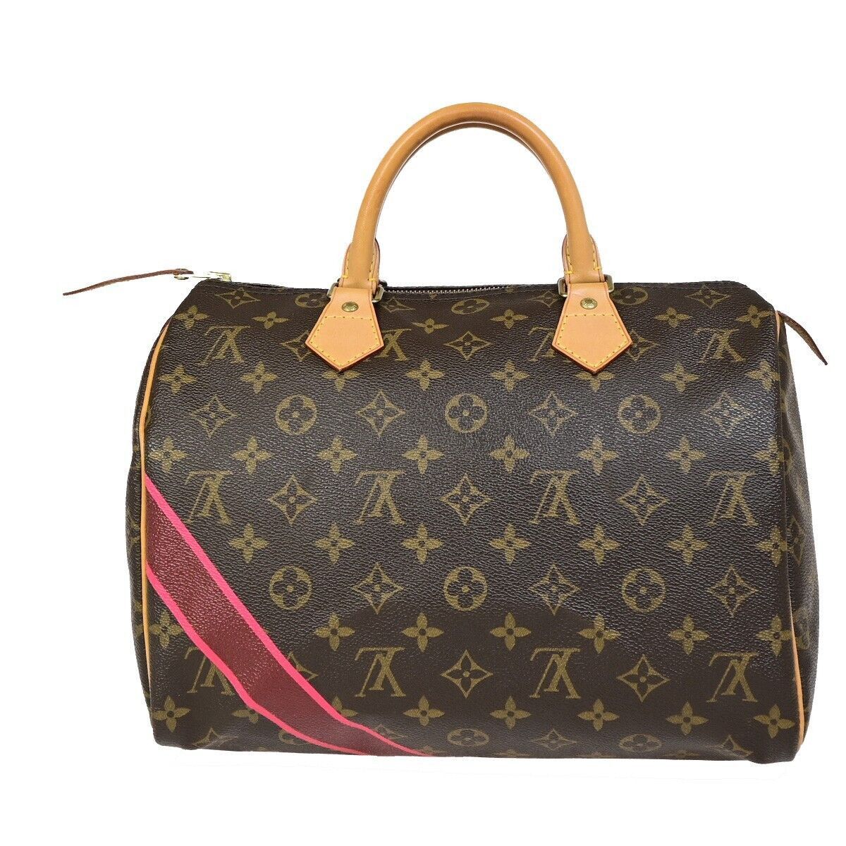Louis Vuitton Speedy 30 Brown Canvas Handbag (Pre-Owned) Size ONE SIZE - 2 Thumbnail