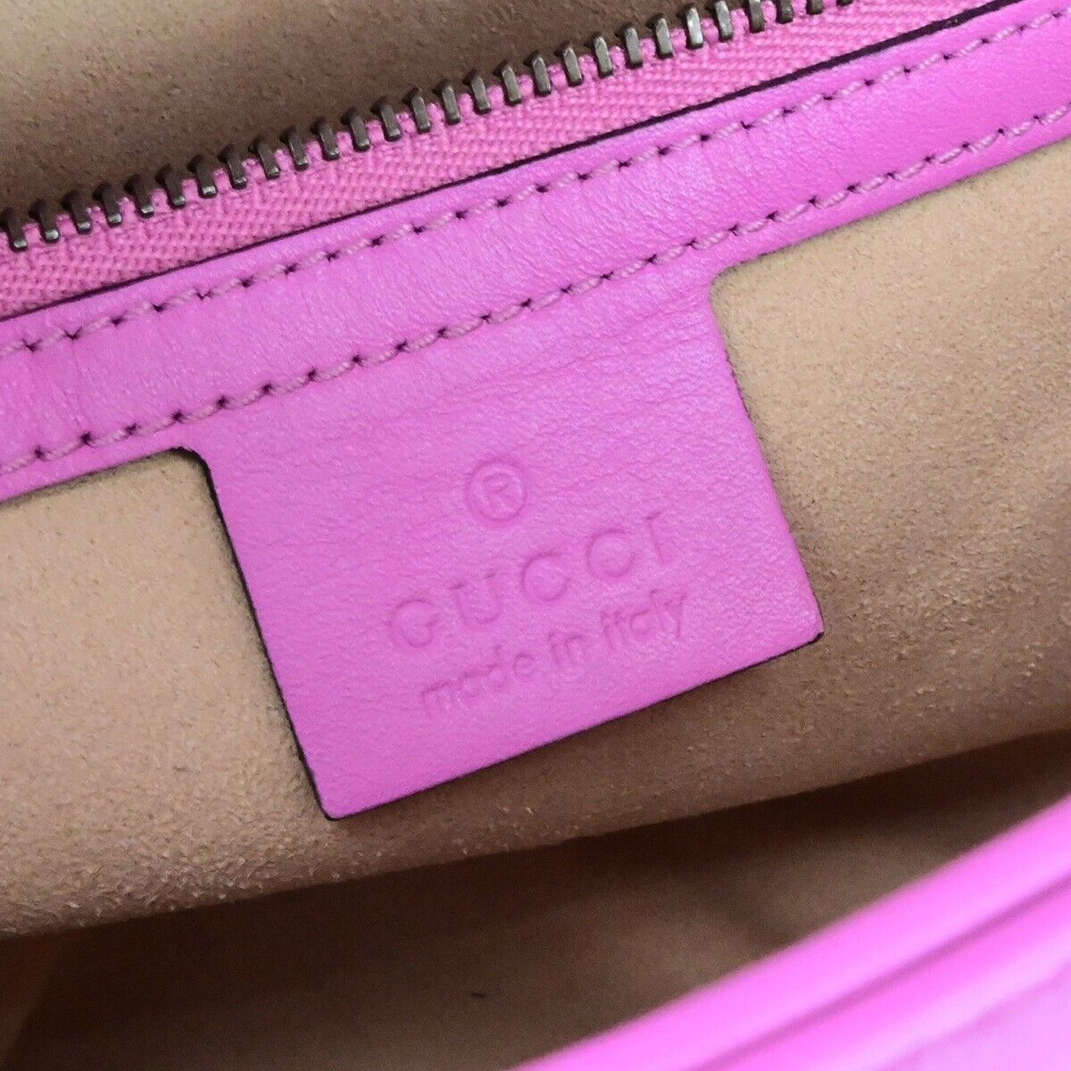Gucci Gg Marmont Purple Leather Shoulder Bag (Pre-Owned) Size ONE SIZE - 10 Thumbnail