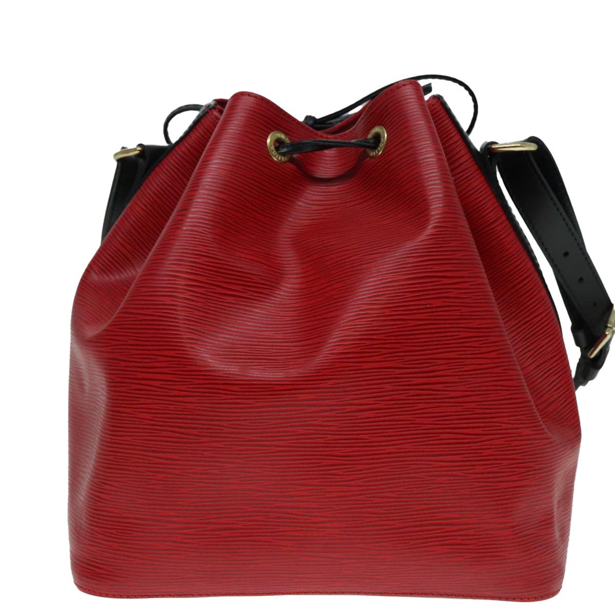 Louis Vuitton Noe Red Leather Shoulder Bag (Pre-Owned) Size ONE SIZE - 2 Thumbnail