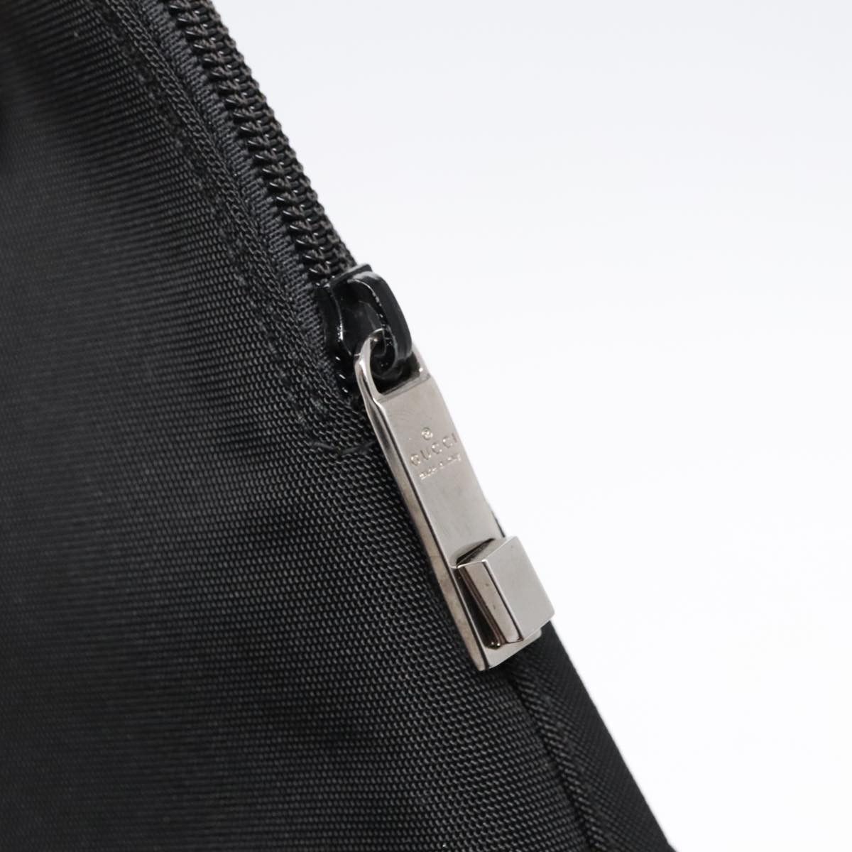 Gucci Black Canvas Shoulder Bag (Pre-Owned) Size ONE SIZE - 10 Thumbnail