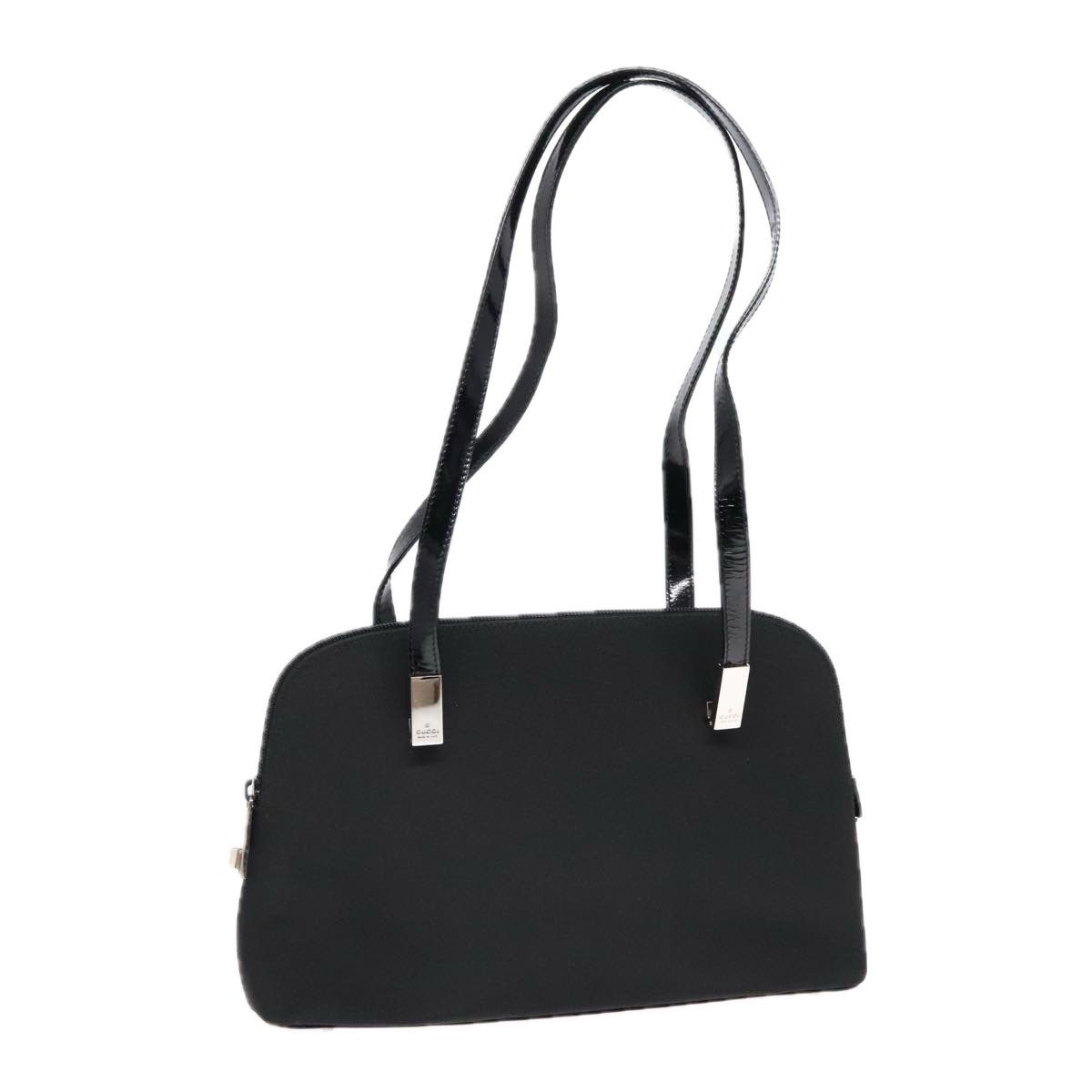Gucci Black Canvas Shoulder Bag (Pre-Owned) Size ONE SIZE - 15 Thumbnail