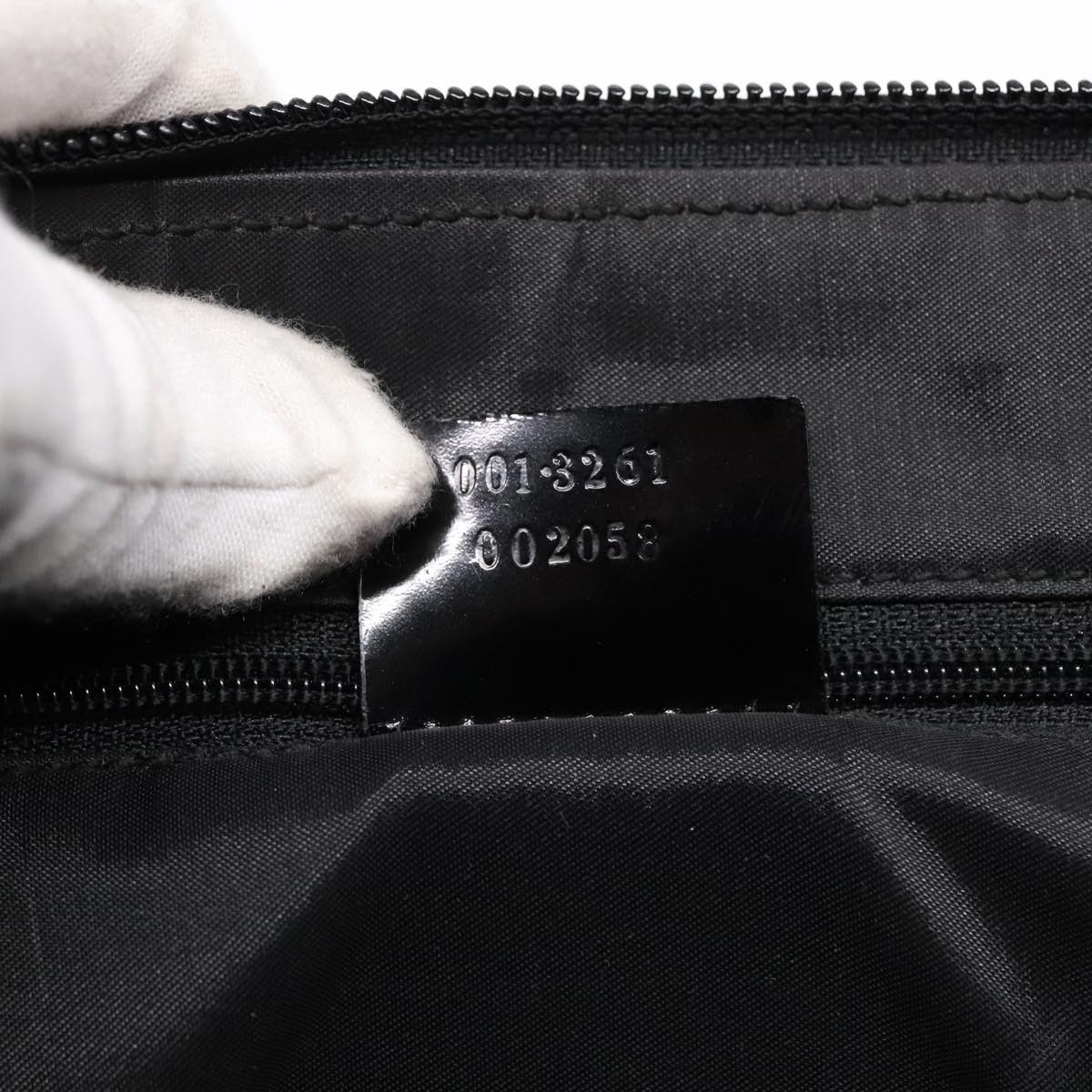 Gucci Black Canvas Shoulder Bag (Pre-Owned) Size ONE SIZE - 12 Thumbnail