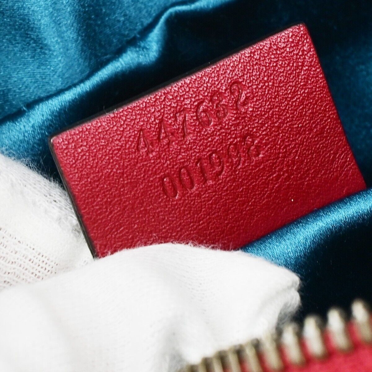 Gucci Gg Marmont Red Synthetic Handbag (Pre-Owned) Size ONE SIZE - 9 Thumbnail
