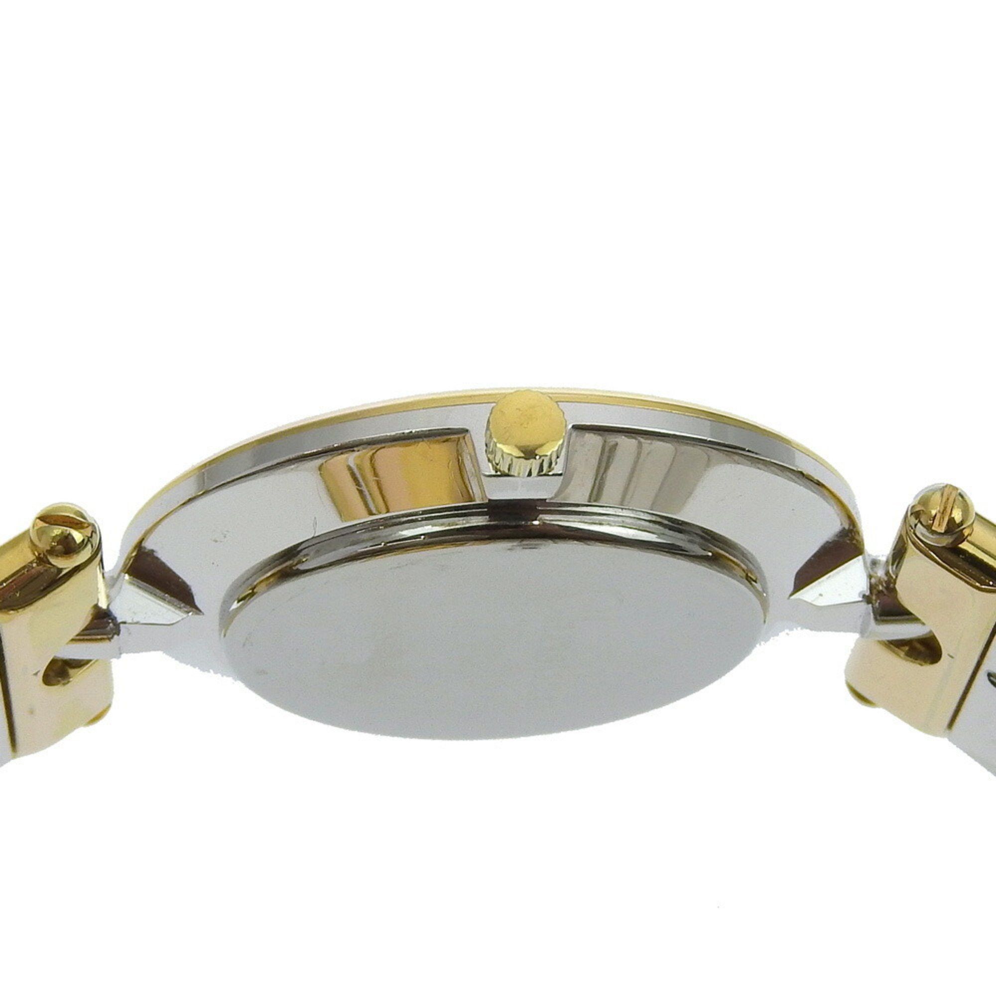 Dior Christian Dior Watch 3026 Stainless Steel x Gold Plated Quartz Analog Display Black Dial Women's Size ONE SIZE - 5 Thumbnail
