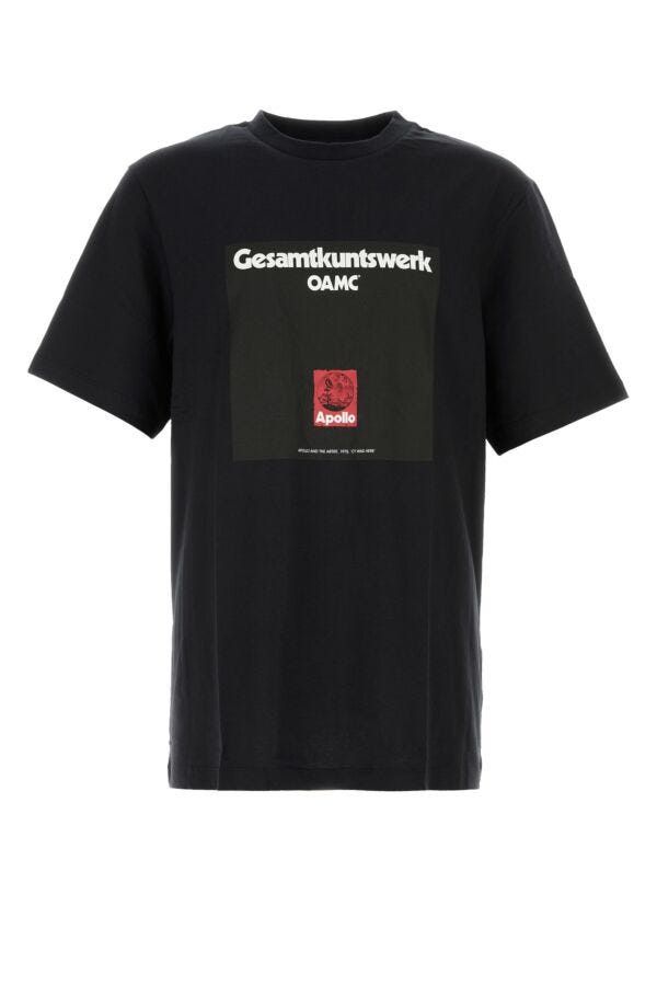 OAMC Black Cotton T-Shirt Size US S / EU 44-46 / 1 - 3 Thumbnail
