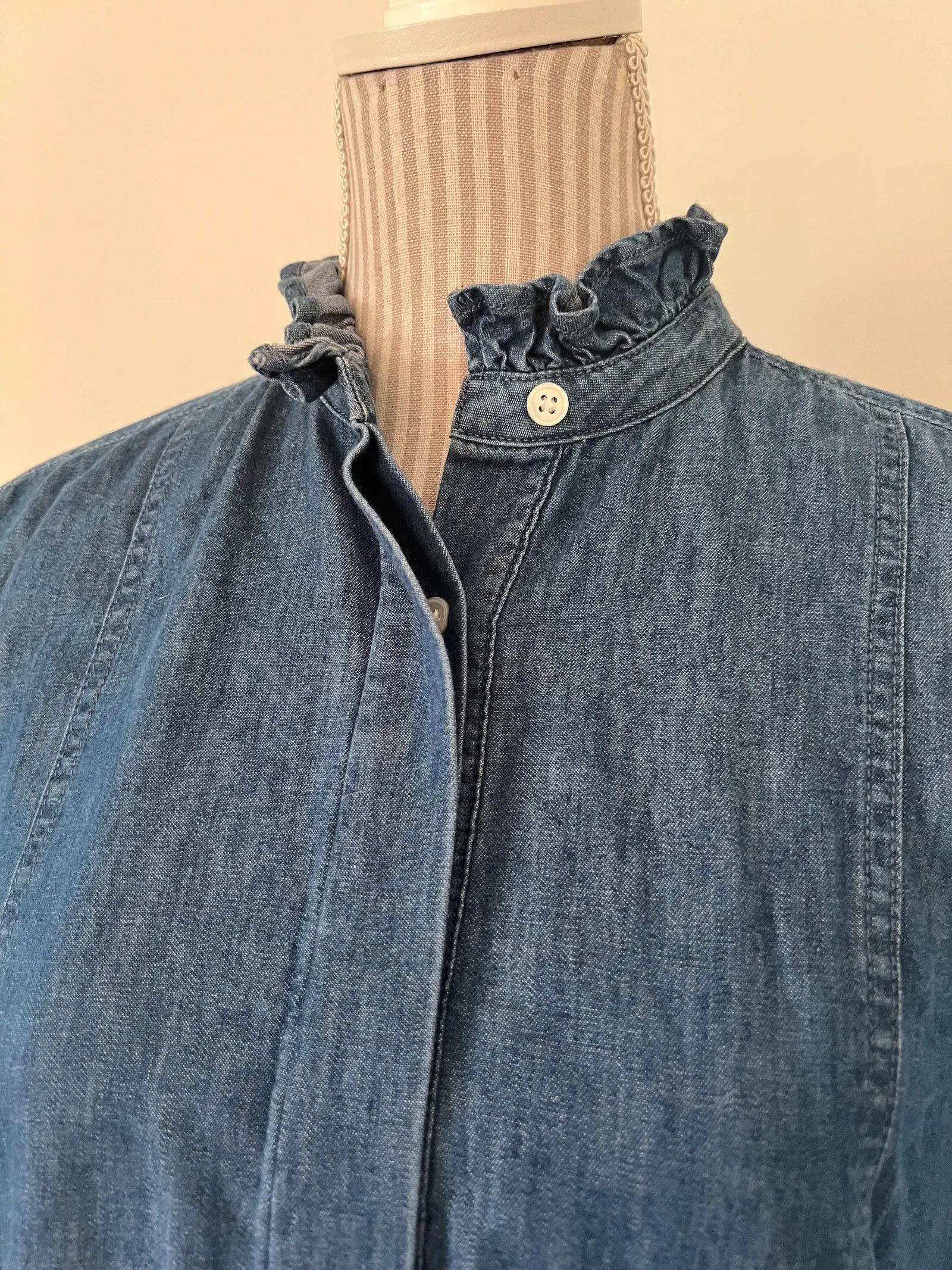 Arket Arket Jeans klänning Dress Size XS / US 0-2 / IT 36-38 - 3 Thumbnail