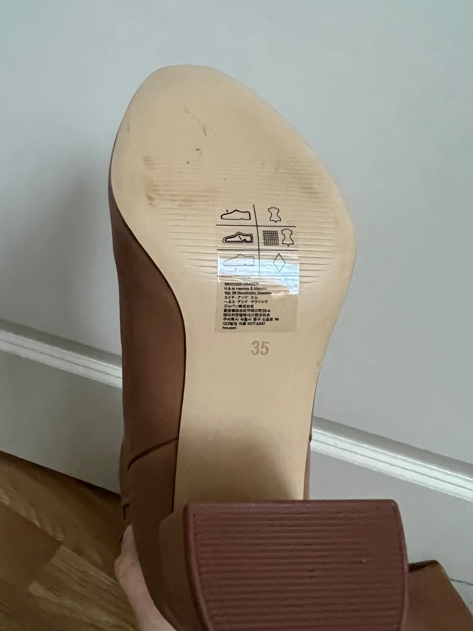 H&M HM Trend Heels Size US 5 / IT 35 - 3 Thumbnail