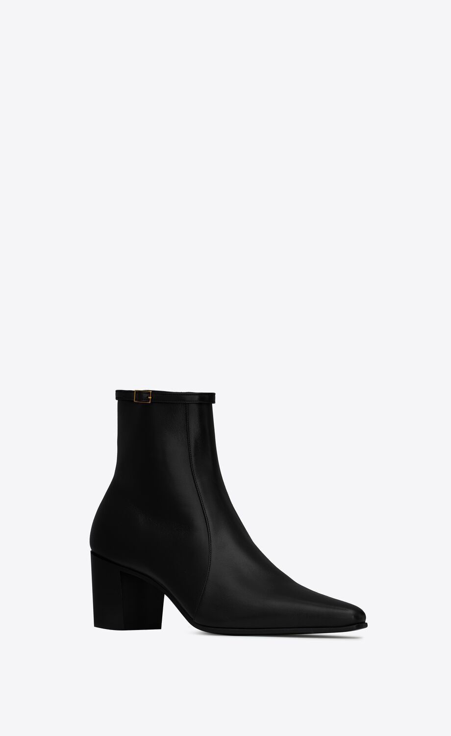 Saint Laurent Paris Saint Laurent ARSUN Zipped Boots in shiny leather Size US 11 / EU 44 - 4 Thumbnail