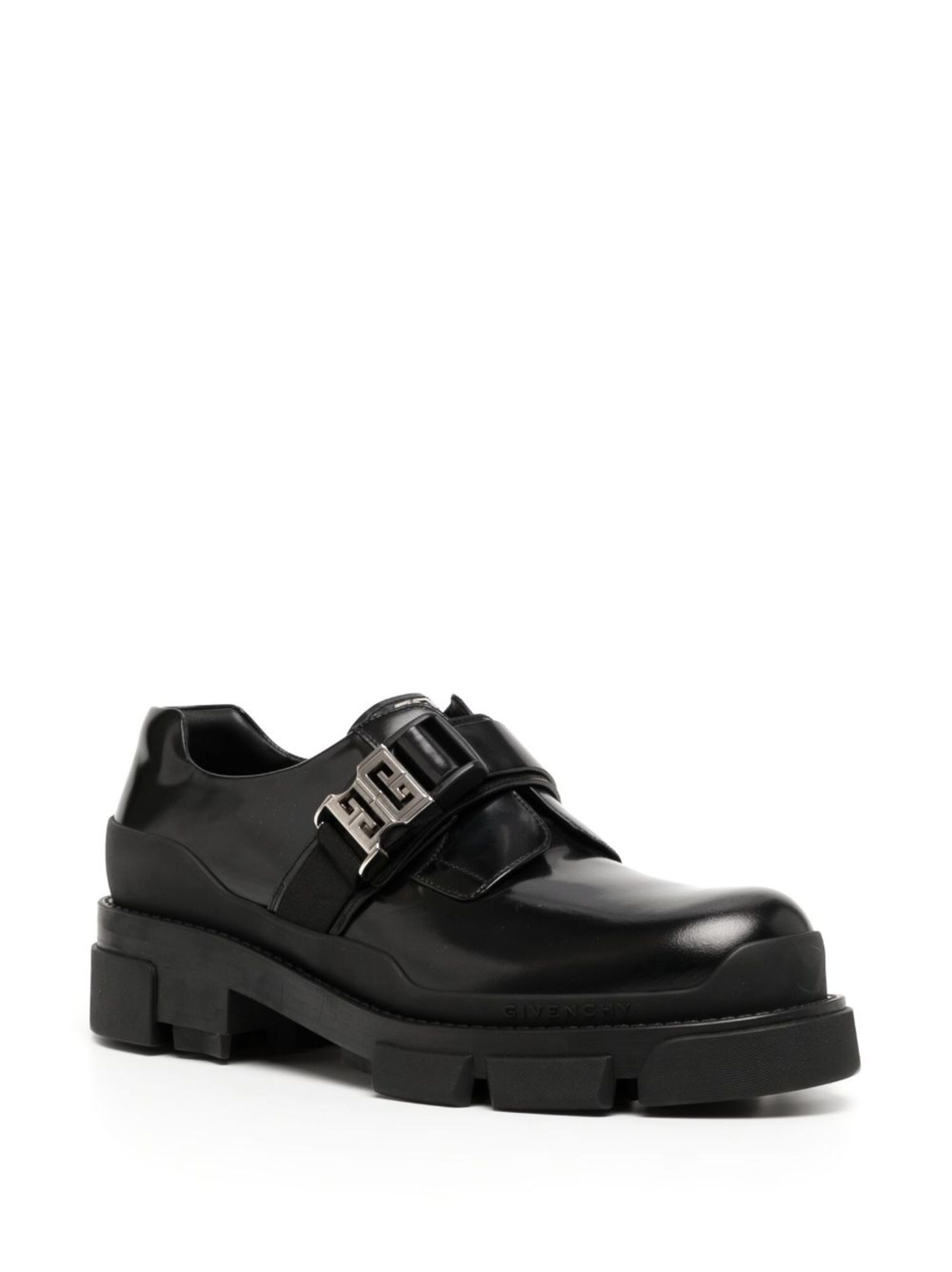Givenchy Terra Buckle Derby Shoes Size US 12 / EU 45 - 2 Thumbnail