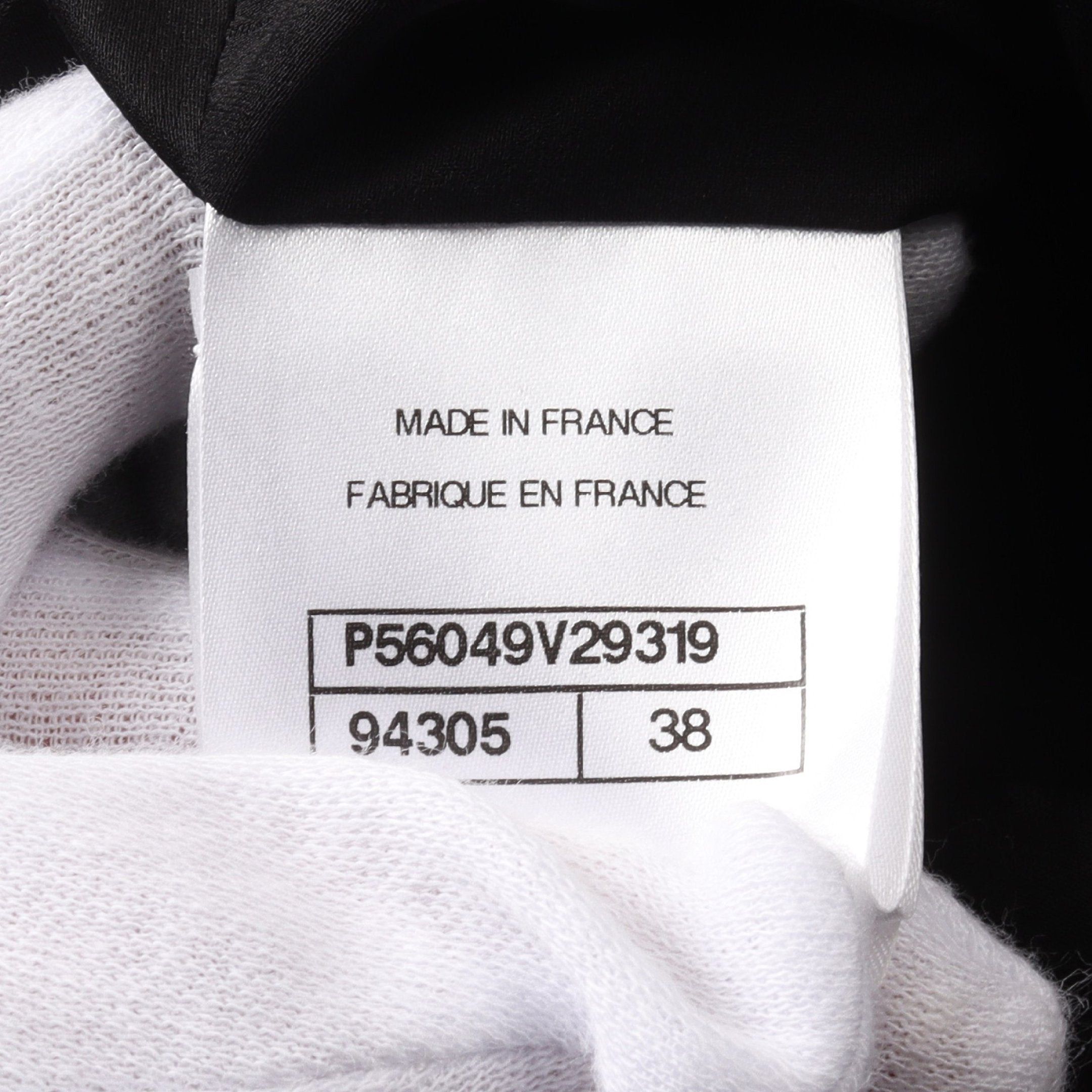 Chanel Chanel Tweed One Piece No Sleeve Nylon Cotton Wool Black Size ONE SIZE - 6 Thumbnail