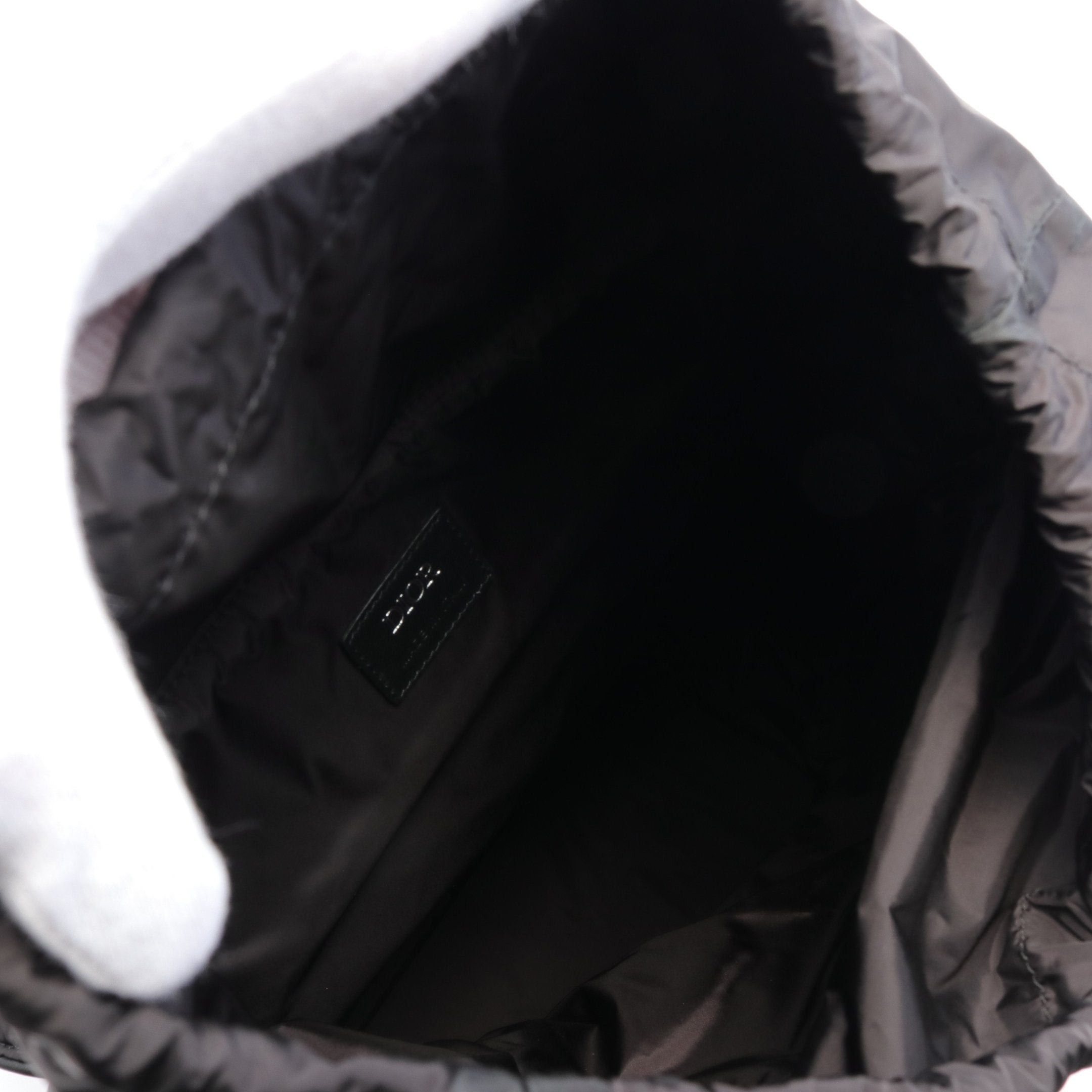 Dior Dior Saddle Backpack Rucksack Nylon Black Size ONE SIZE - 3 Thumbnail