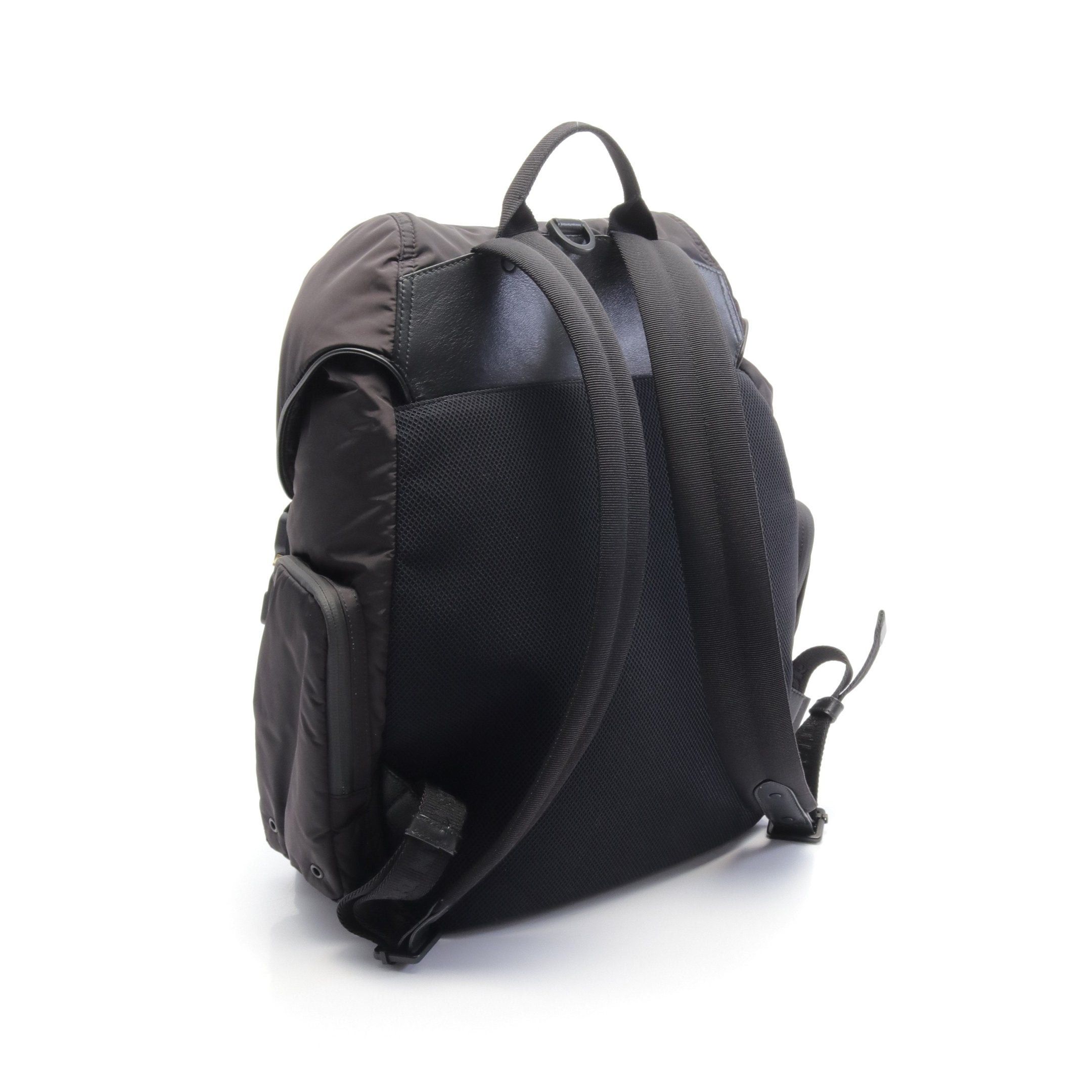 Dior Dior Saddle Backpack Rucksack Nylon Black Size ONE SIZE - 2 Thumbnail