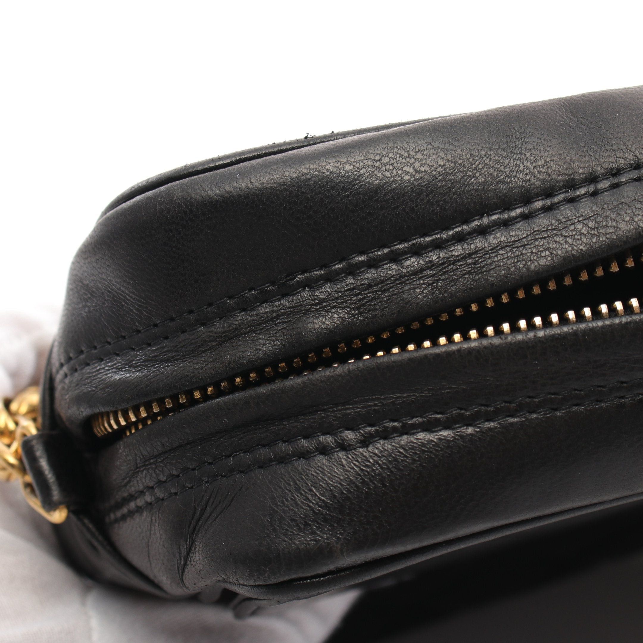 Chanel Chanel Matelasse Chain Shoulder Bag Lambskin Black Gold Hardware Size ONE SIZE - 9 Thumbnail