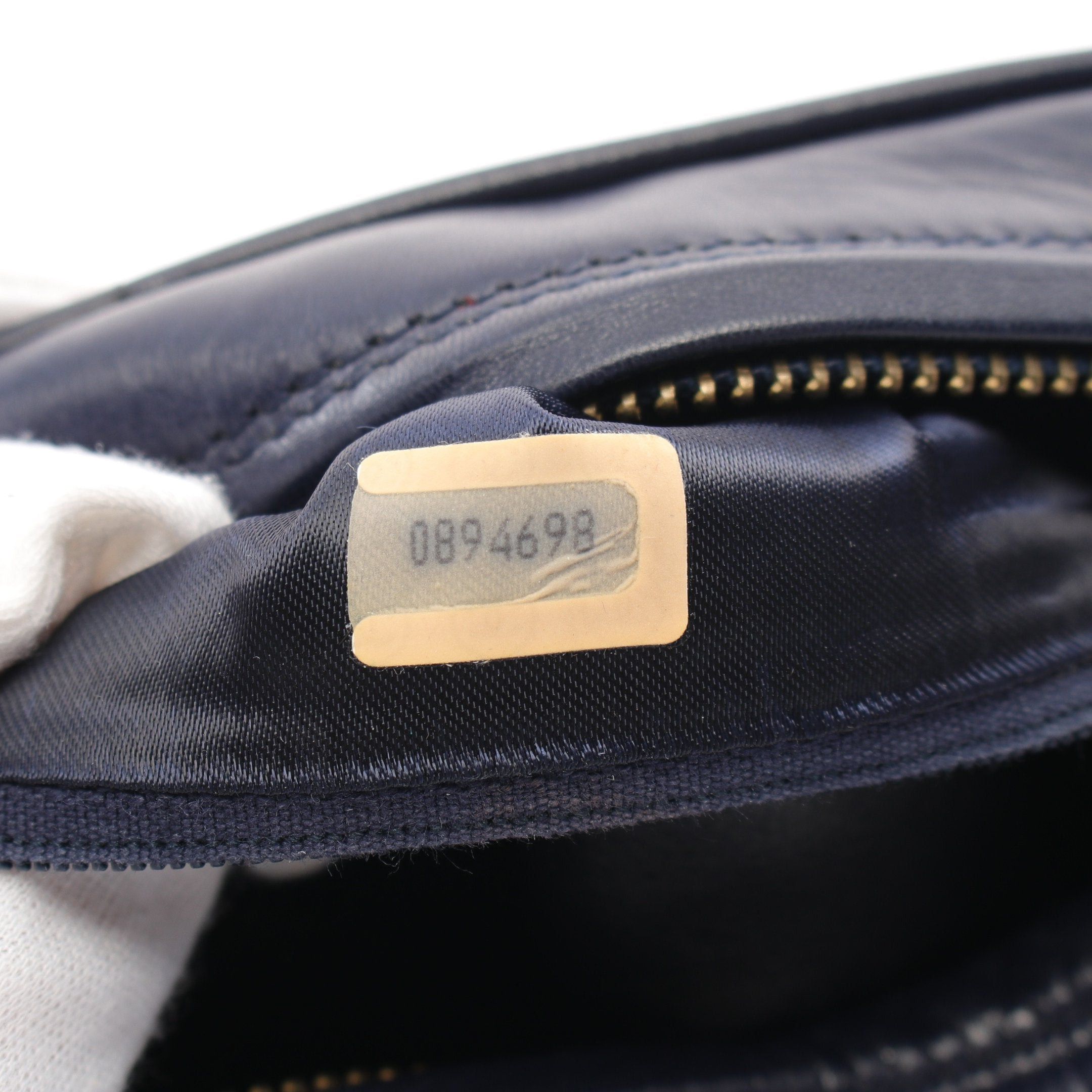 Chanel Chanel Matelasse Chain Shoulder Bag Tassel Satin Lambskin Dark Navy Gold Hardware Size ONE SIZE - 5 Thumbnail