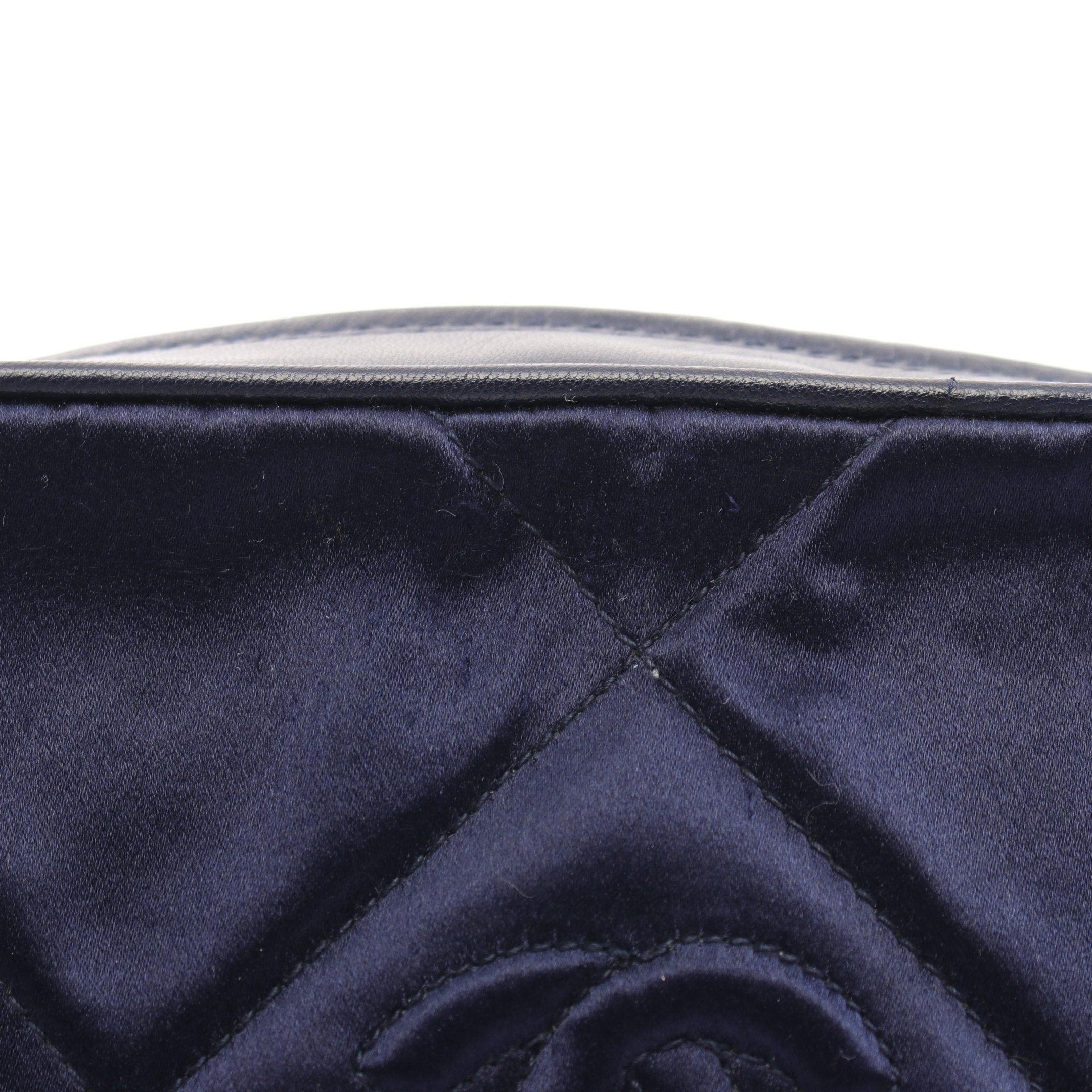 Chanel Chanel Matelasse Chain Shoulder Bag Tassel Satin Lambskin Dark Navy Gold Hardware Size ONE SIZE - 9 Thumbnail