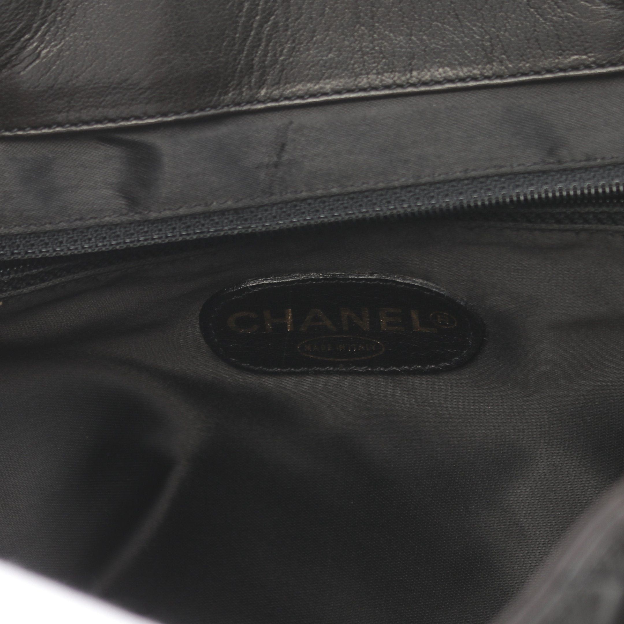 Chanel Chanel Matelasse Backpack Rucksack Lambskin Black Gold Hardware Size ONE SIZE - 4 Thumbnail