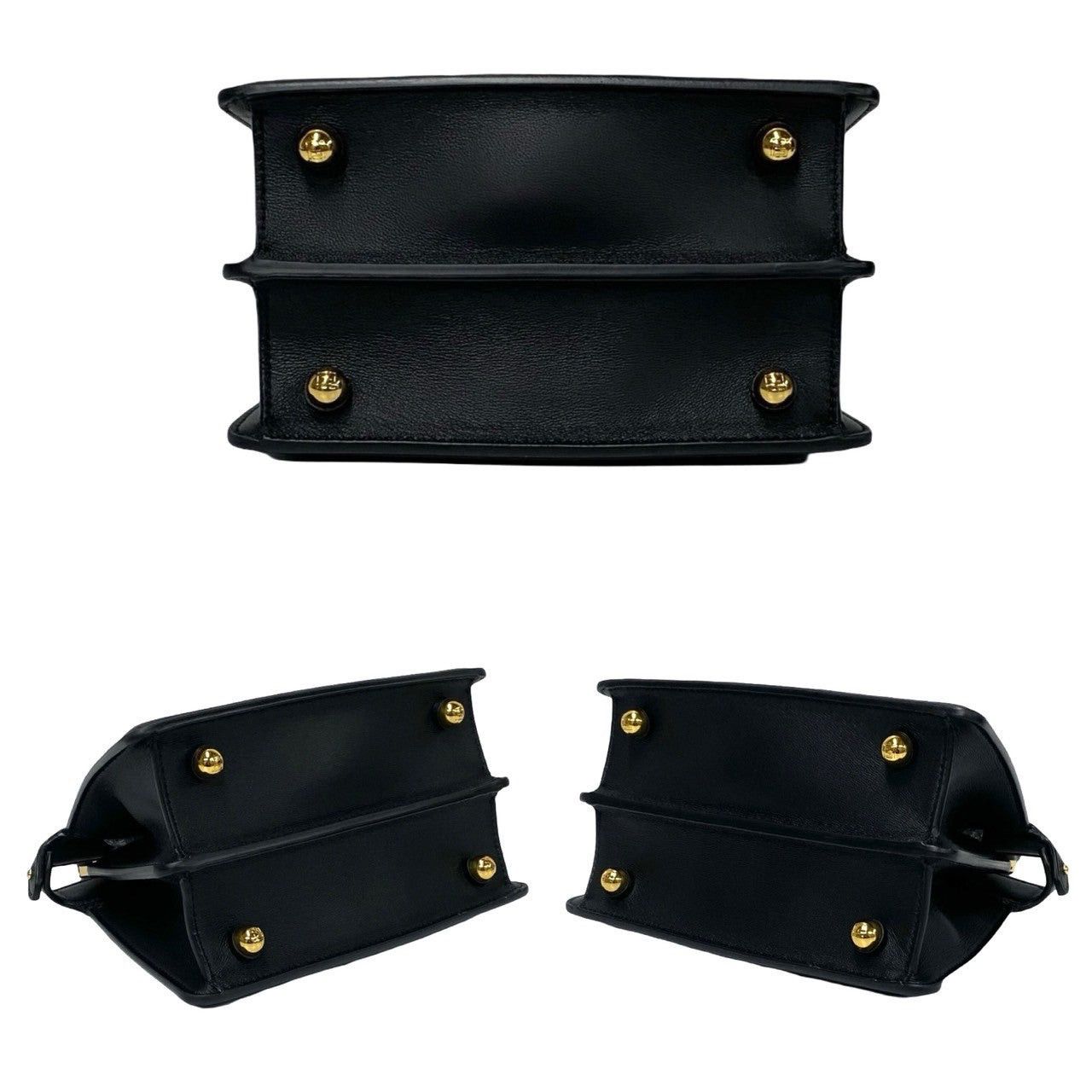 Fendi Fendi Shoulder Bag Black Leather Size ONE SIZE - 6 Thumbnail