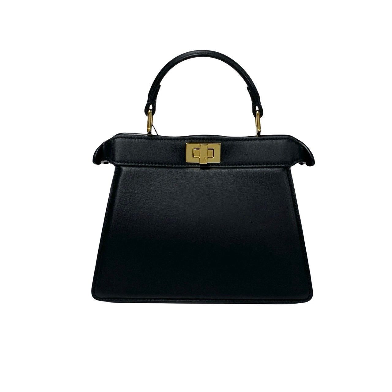 Fendi Fendi Shoulder Bag Black Leather Size ONE SIZE - 4 Thumbnail