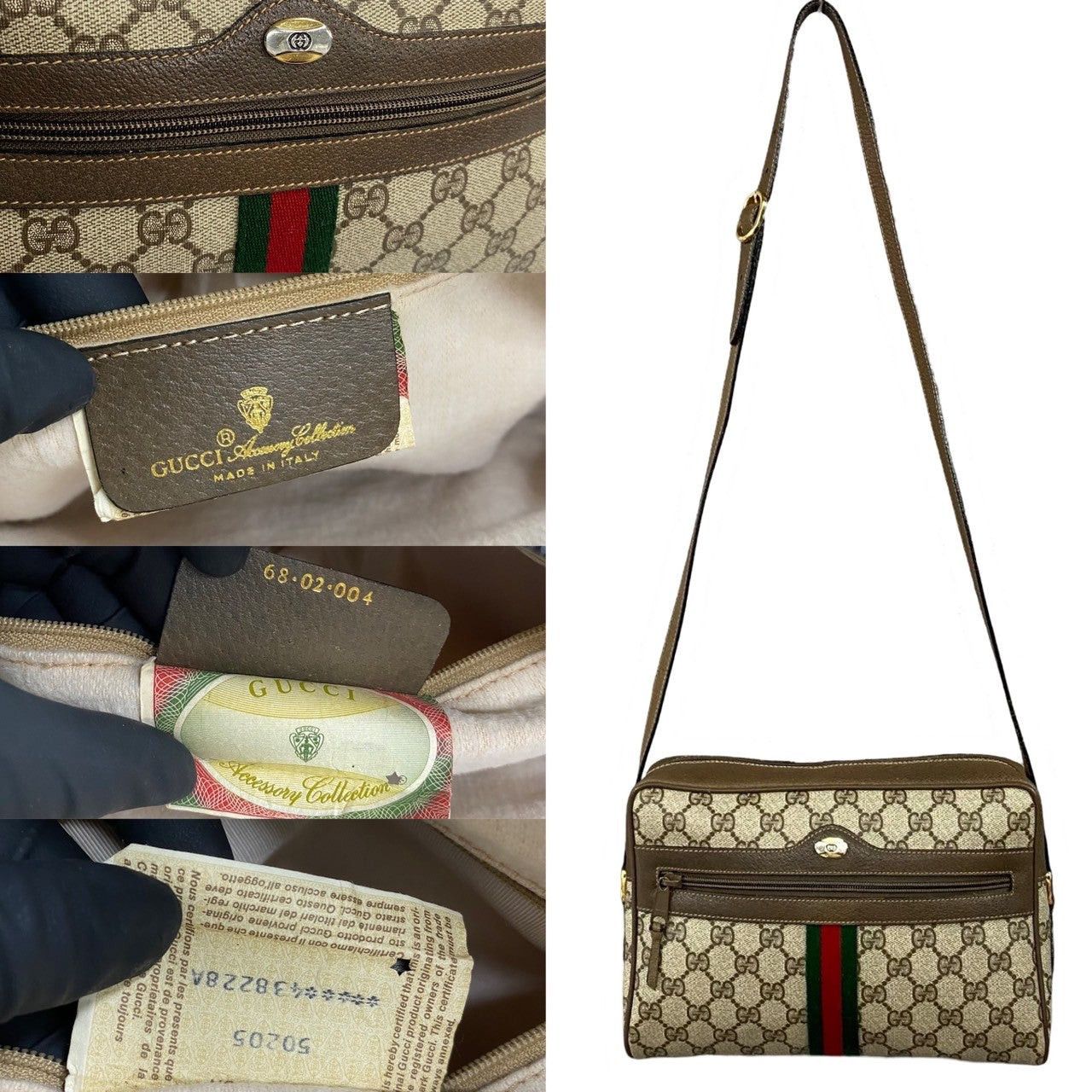 Gucci Gucci Shoulder Bag Brown Leather Size ONE SIZE - 3 Thumbnail