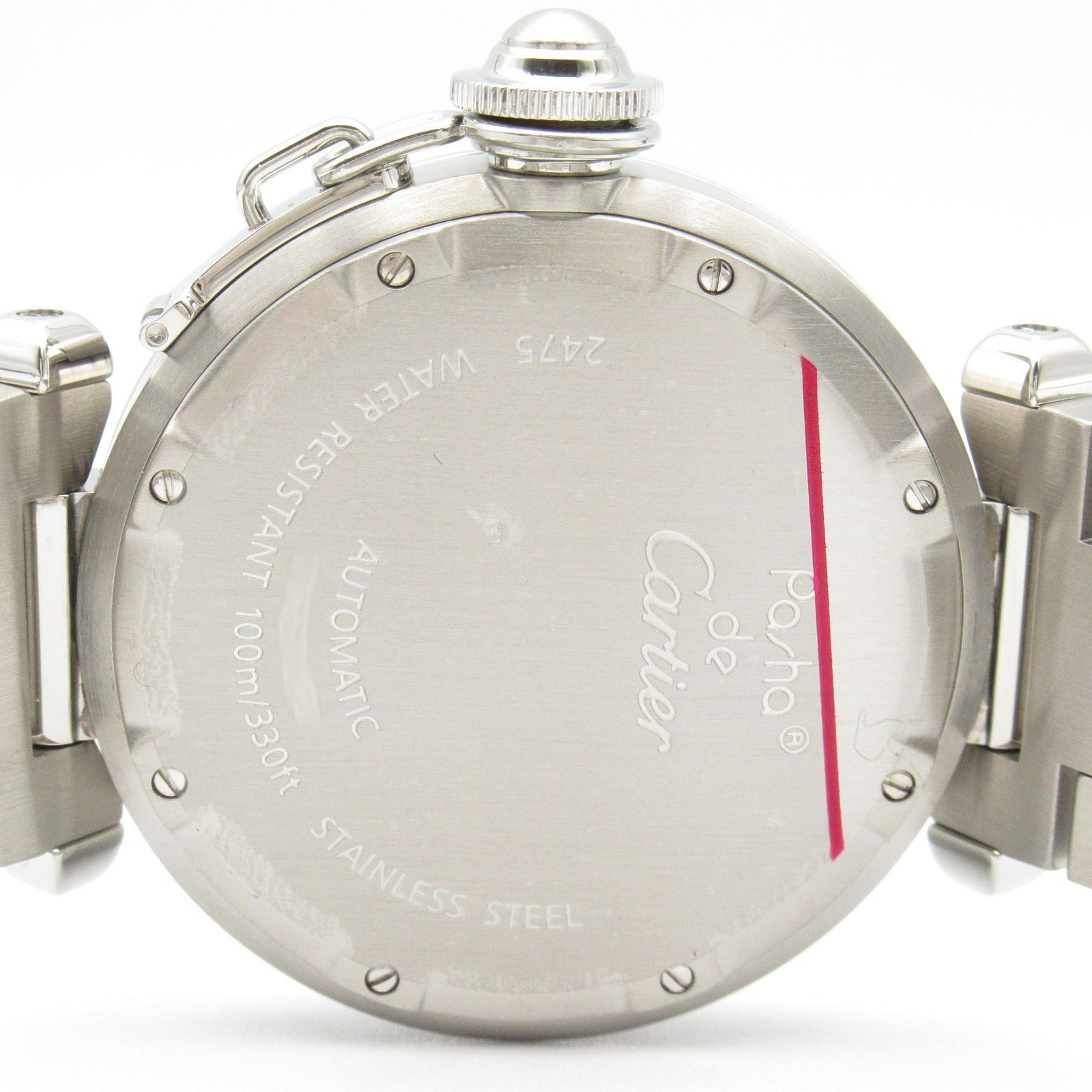 Cartier Cartier Pasha C Big Date Boys Watch Automatic Winding Stainless Steel White Size ONE SIZE - 5 Thumbnail