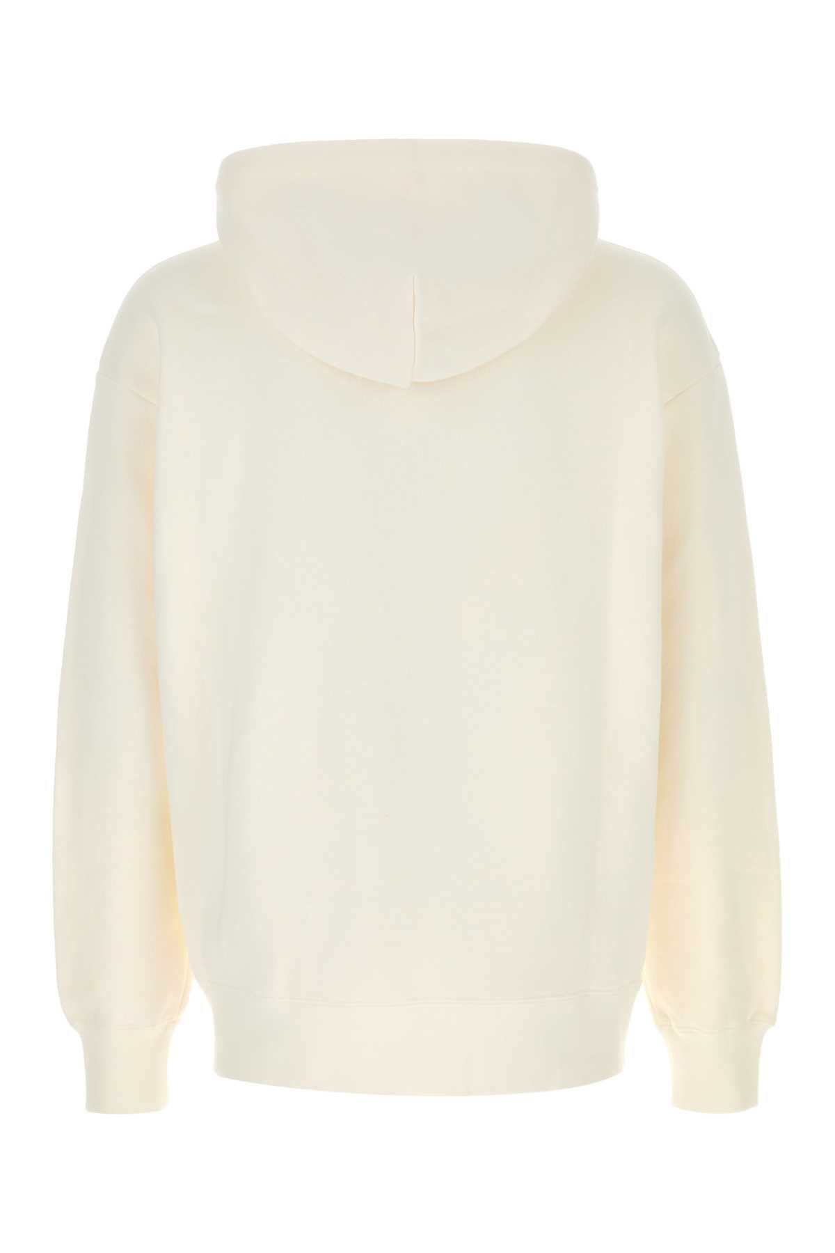 Valentino Ivory Cotton Sweatshirt Size US M / EU 48-50 / 2 - 2 Thumbnail