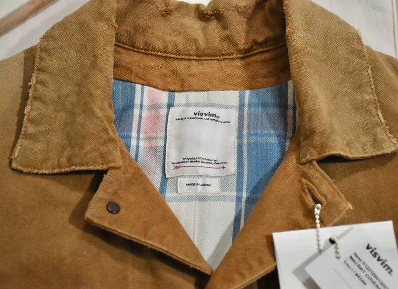 visvim MACRAY COVERALL CRASH BEIGE 3番 MACRAY COVERALL CRASH ベージュ