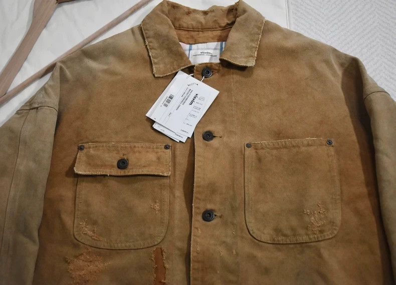 Visvim 22ss Macray Coverall Crash destruction jacket