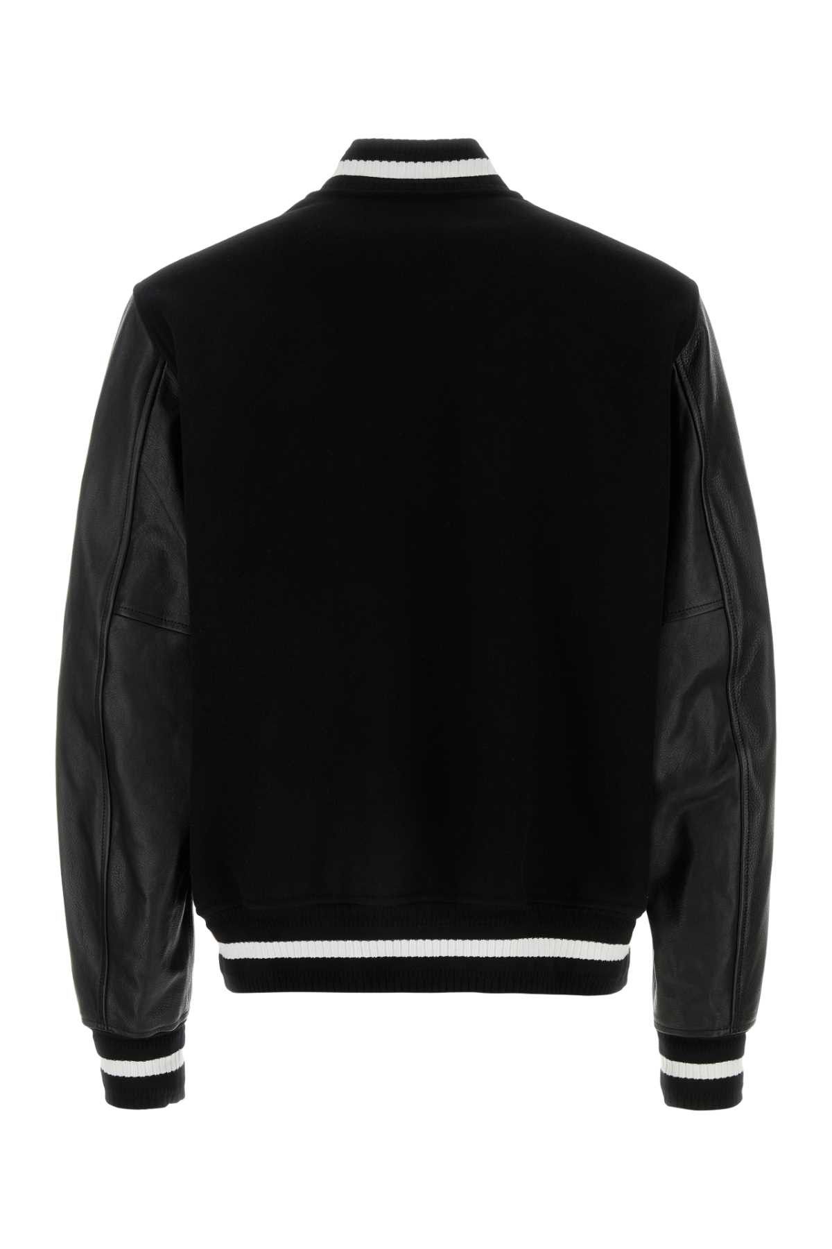 Givenchy Black Wool Blend Jacket Size US L / EU 52-54 / 3 - 2 Thumbnail