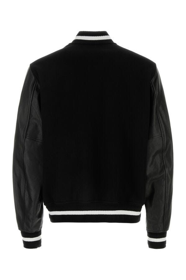 Givenchy Black Wool Blend Jacket Size US L / EU 52-54 / 3 - 4 Thumbnail