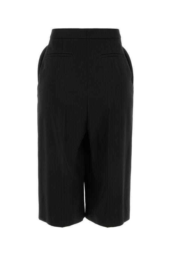 Givenchy Black Wool Bermuda Shorts Size 28" / US 6 / IT 42 - 4 Thumbnail