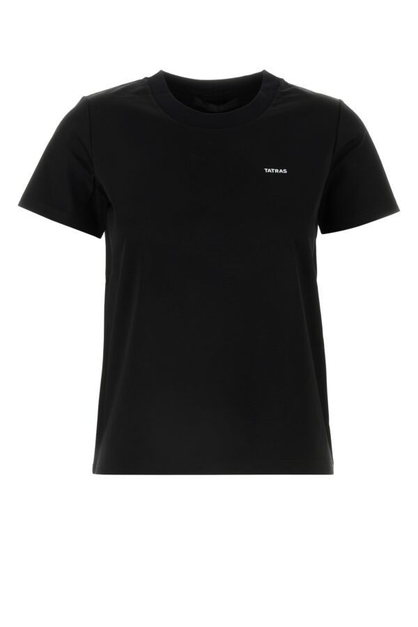 TATRAS Black Cotton T-Shirt Size XL / US 12-14 / IT 48-50 - 3 Thumbnail